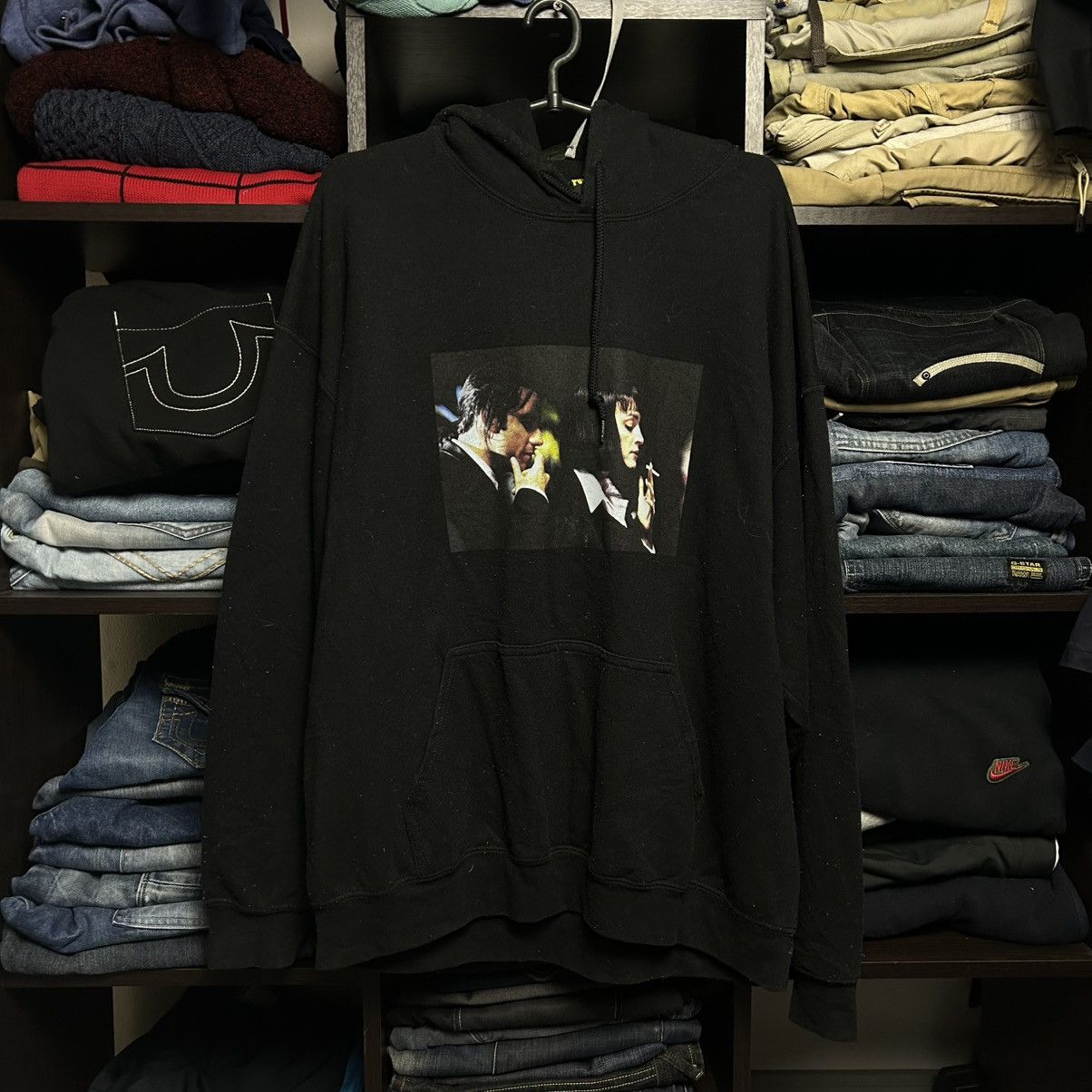 Cartoon Network Vintage Pulp Fiction Big Graphic Logo Movie hoodie size L Size US L / EU 52-54 / 3 - 1 Thumbnail