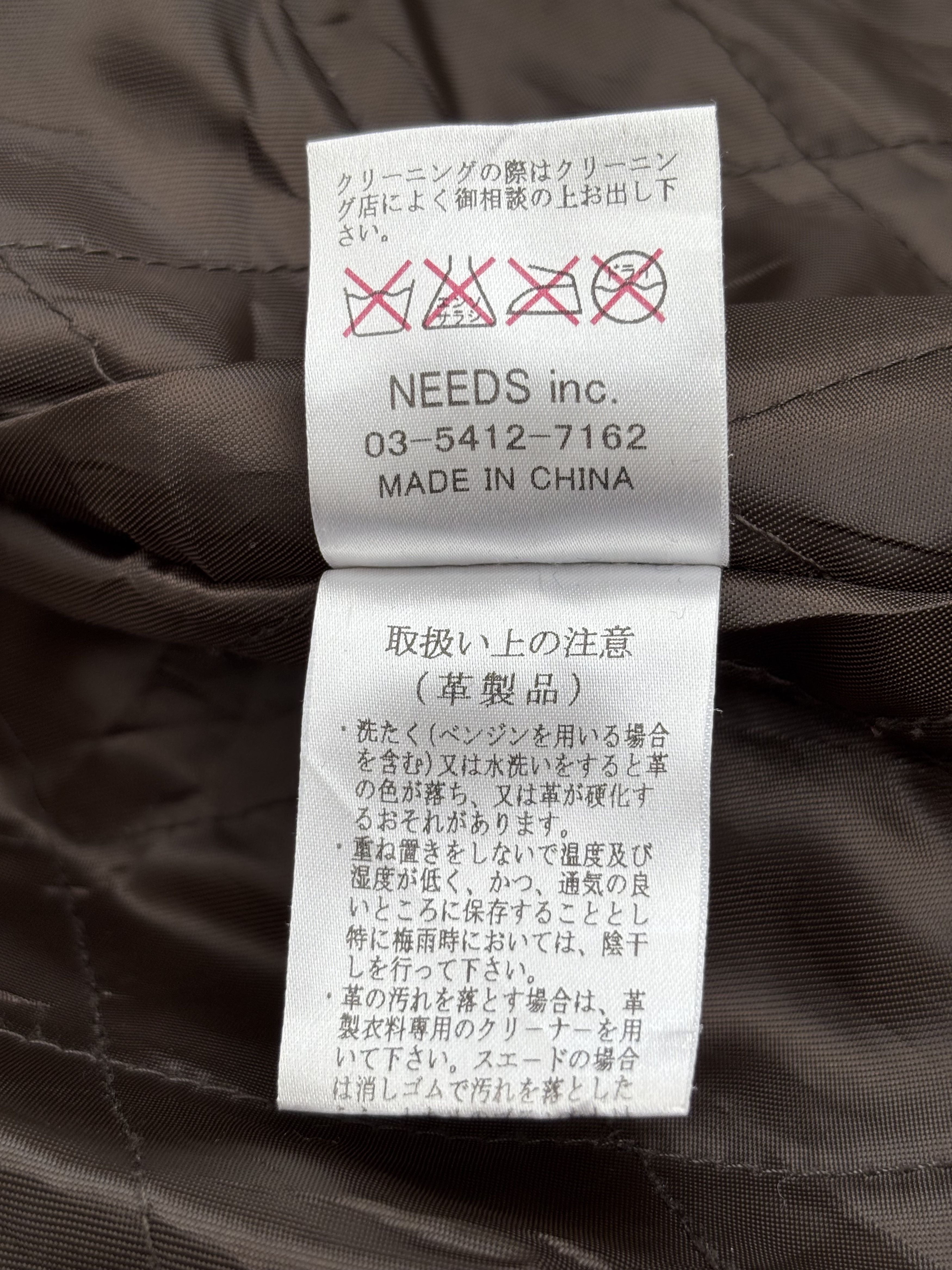 Beams Plus × Japanese Brand Textured Pig Skin Work Jacket Size US S / EU 44-46 / 1 - 11 Thumbnail