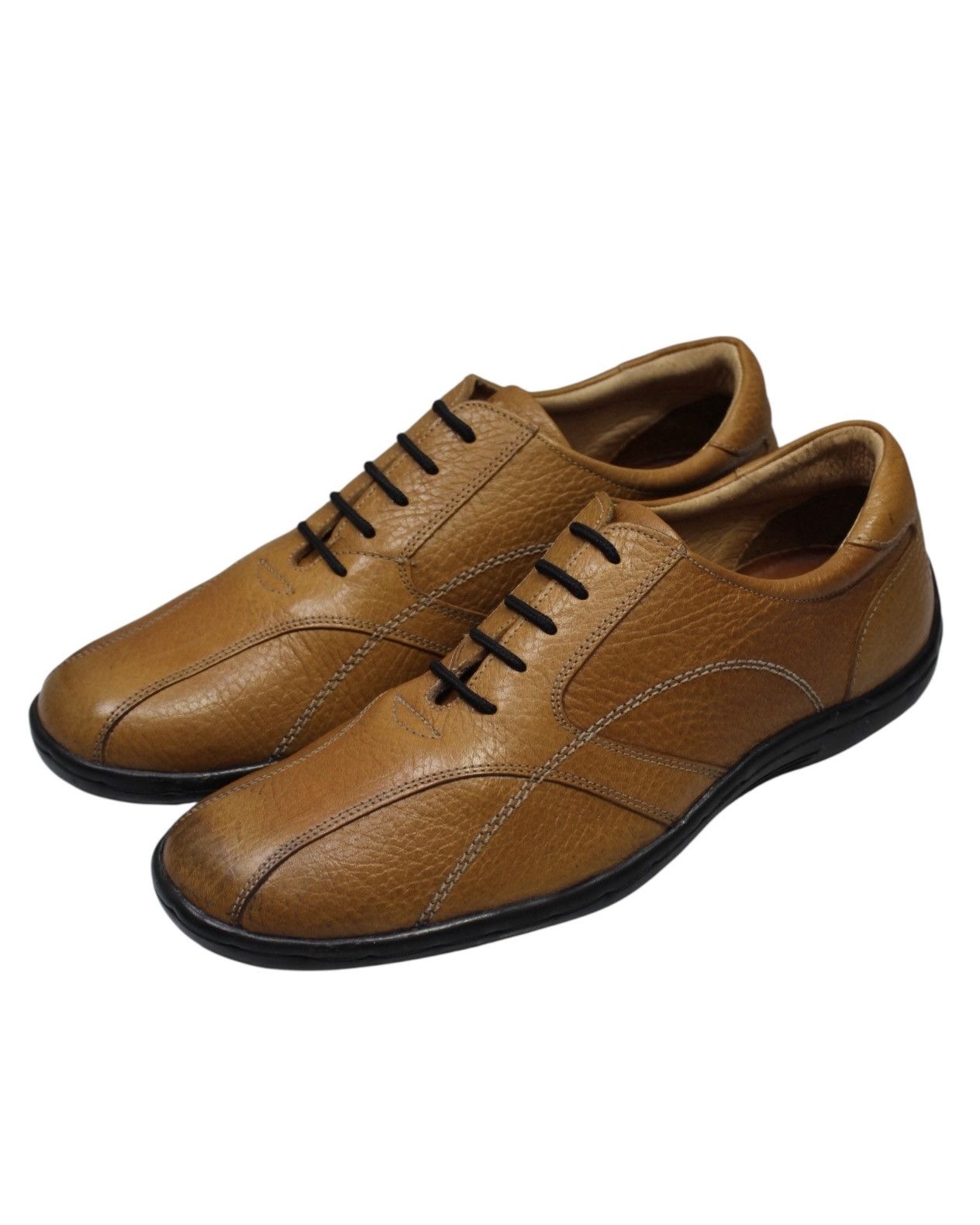 Vintage 2000S A.TESTONI LEATHER SNEAKERS Size US 8 / EU 41 - 2 Thumbnail