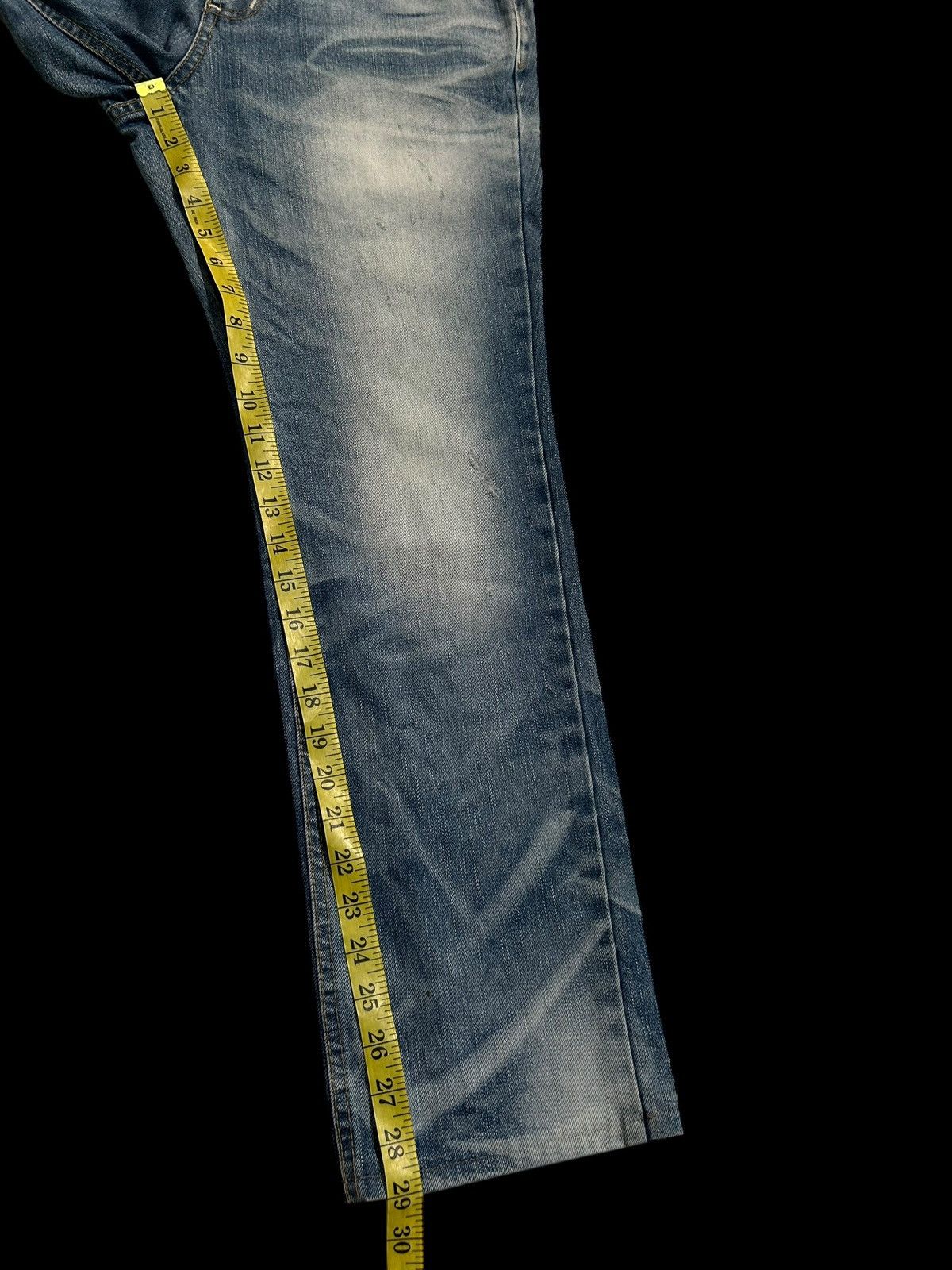 Japanese Brand × Kapital × Vintage Double Waist Lolita Japanese Punk Style Denim Jeans Size US 32 / EU 48 - 22 Thumbnail