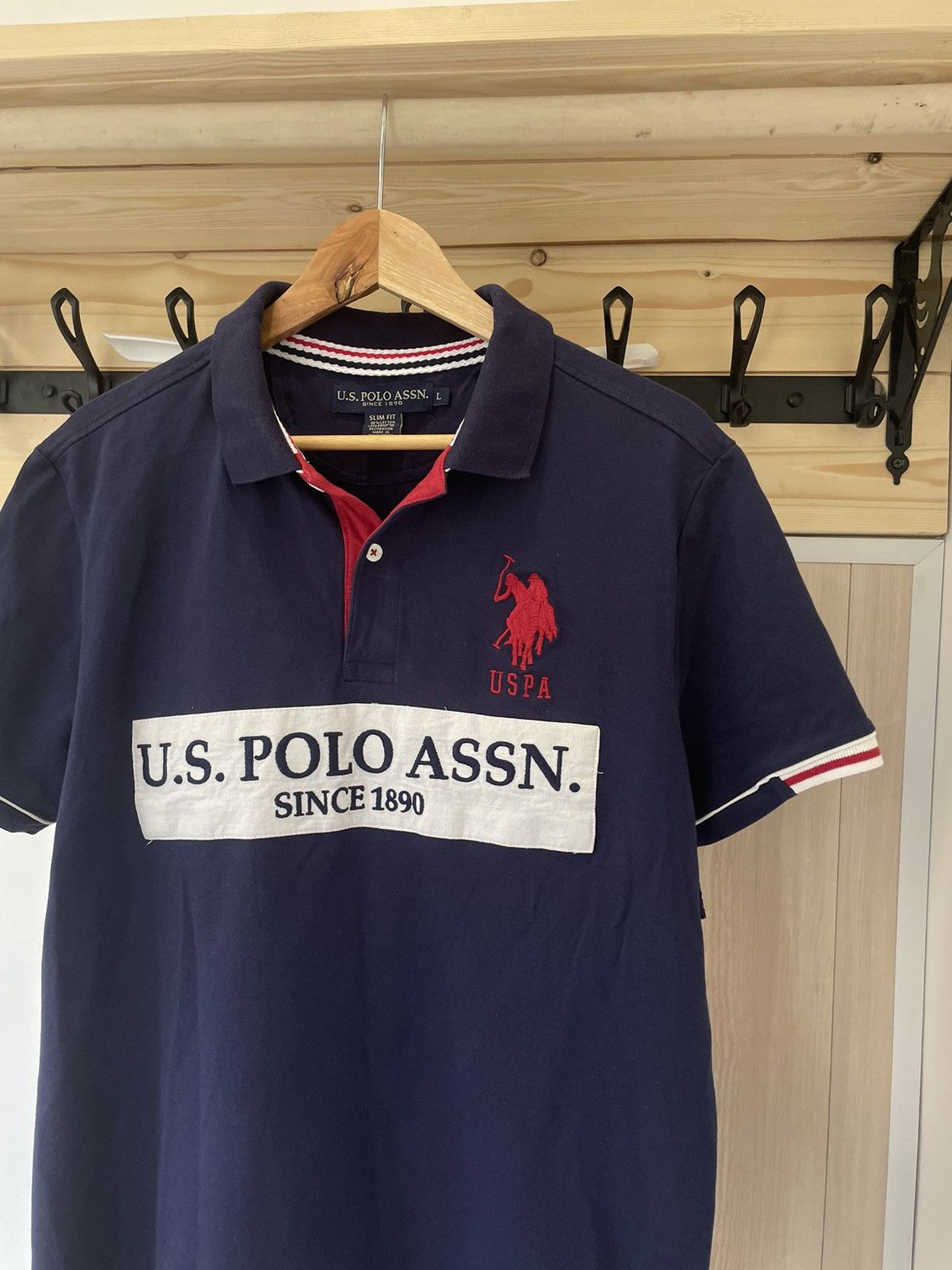U.S. Polo Assn. Vintage Big Logo Polo Ralph Lauren USA #3 Chief Keef Size US L / EU 52-54 / 3 - 7 Thumbnail