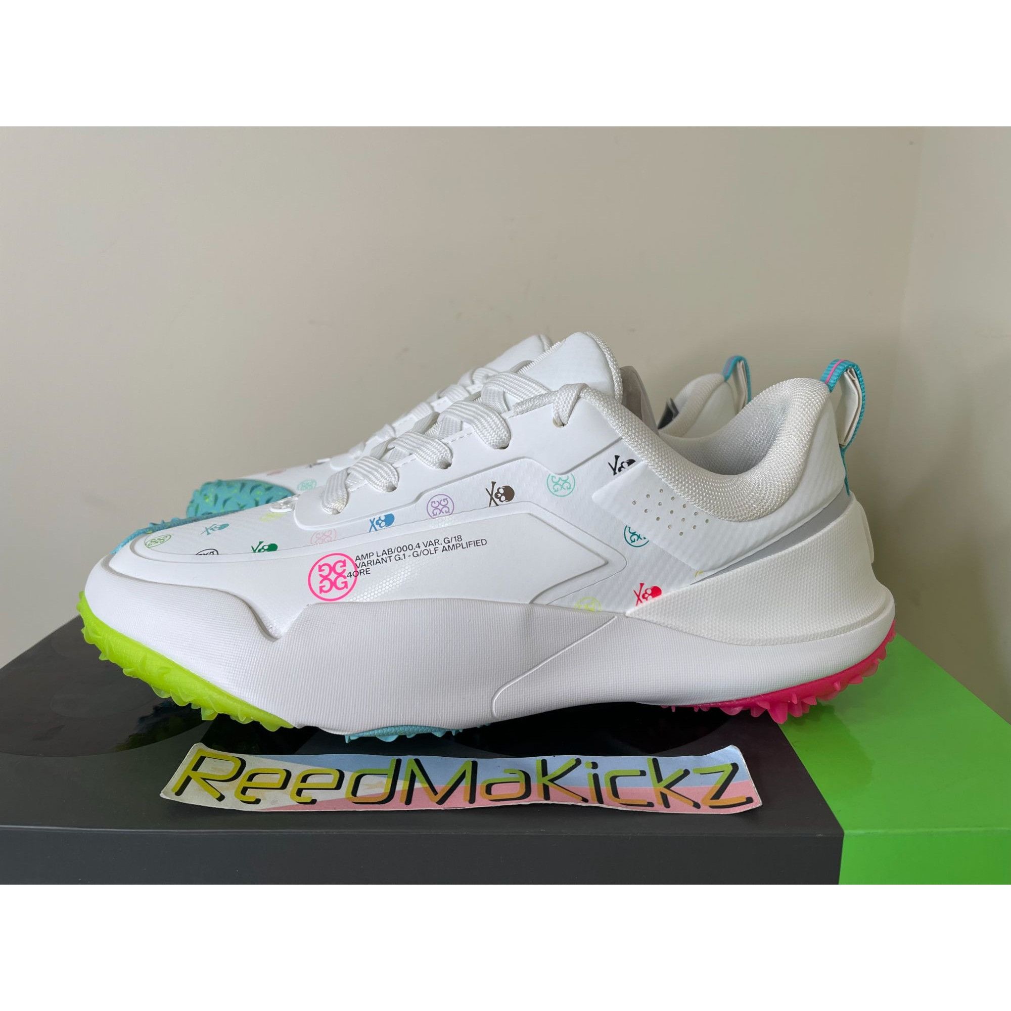 G/FORE G/FORE G/18 GOLF SHOES LIMITED RELEASE ICON SNOW MENS 9US Size US 9 / EU 42 - 1 Thumbnail