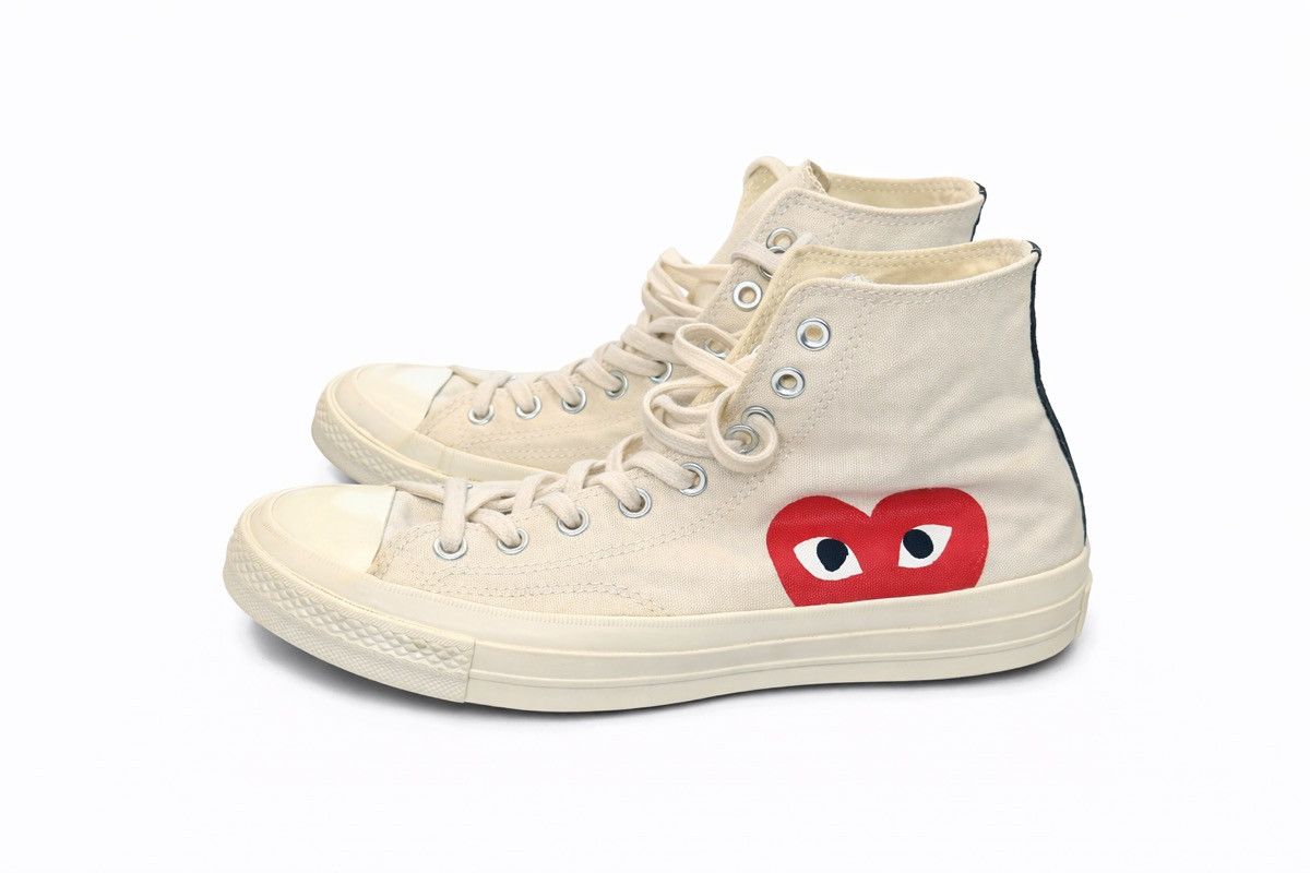 CDG by Comme des Garcons Converse x CDG Play Chuck Taylor All Star Size US 8 / EU 41 - 3 Thumbnail