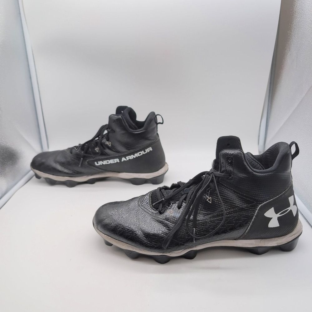 Under Armour Under Armour Sz 15 Hammer RM Black Football Cleats Size US 15 / EU 48 - 4 Thumbnail
