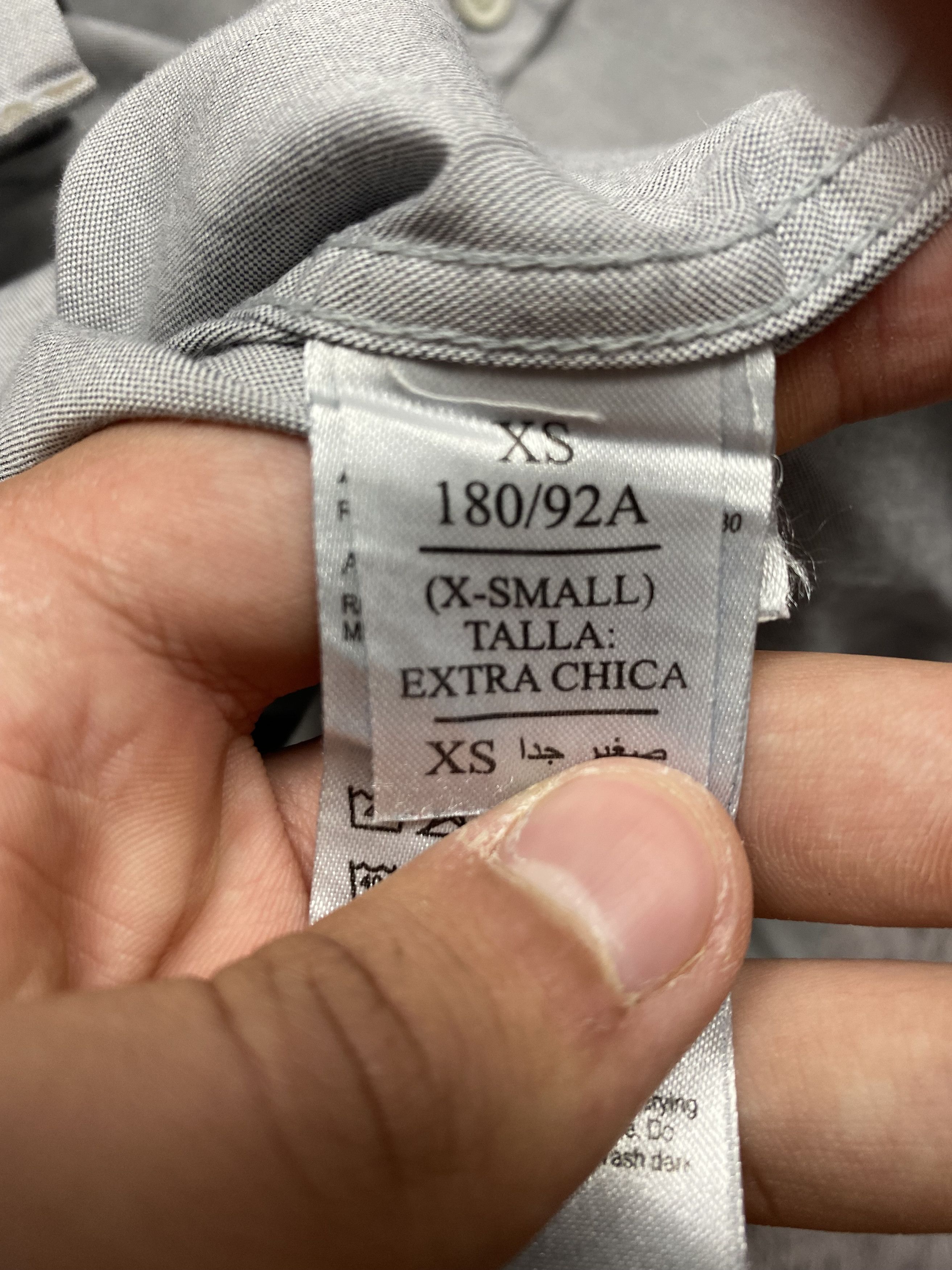 Allsaints Allsaints Vintage Redondo Mens Long Sleeve Shirt Size US XS / EU 42 / 0 - 5 Thumbnail