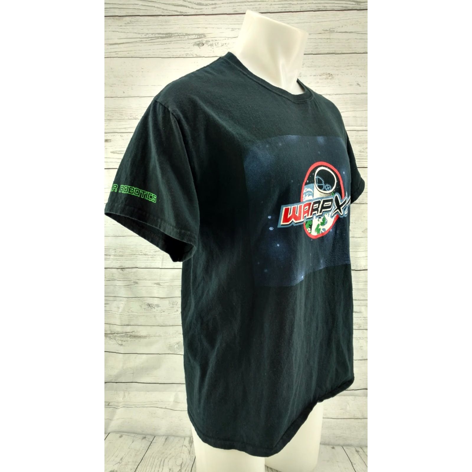 Gildan Gildan T-Shirt 2012 Warp XX space hp robotics Black Size Large Men Graphic Tee Short Sleeve 100% Cotton Size US L / EU 52-54 / 3 - 4 Thumbnail