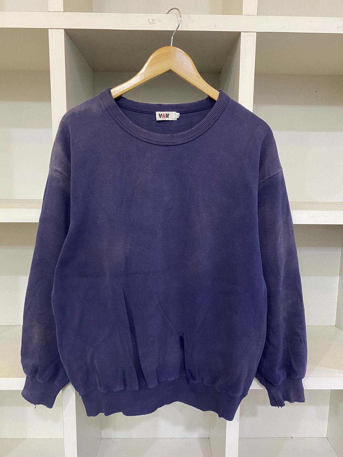 Japanese Brand × Van × Vintage Vintage Van Jac Back Logo Sweatshirt Size US L / EU 52-54 / 3 - 3 Thumbnail