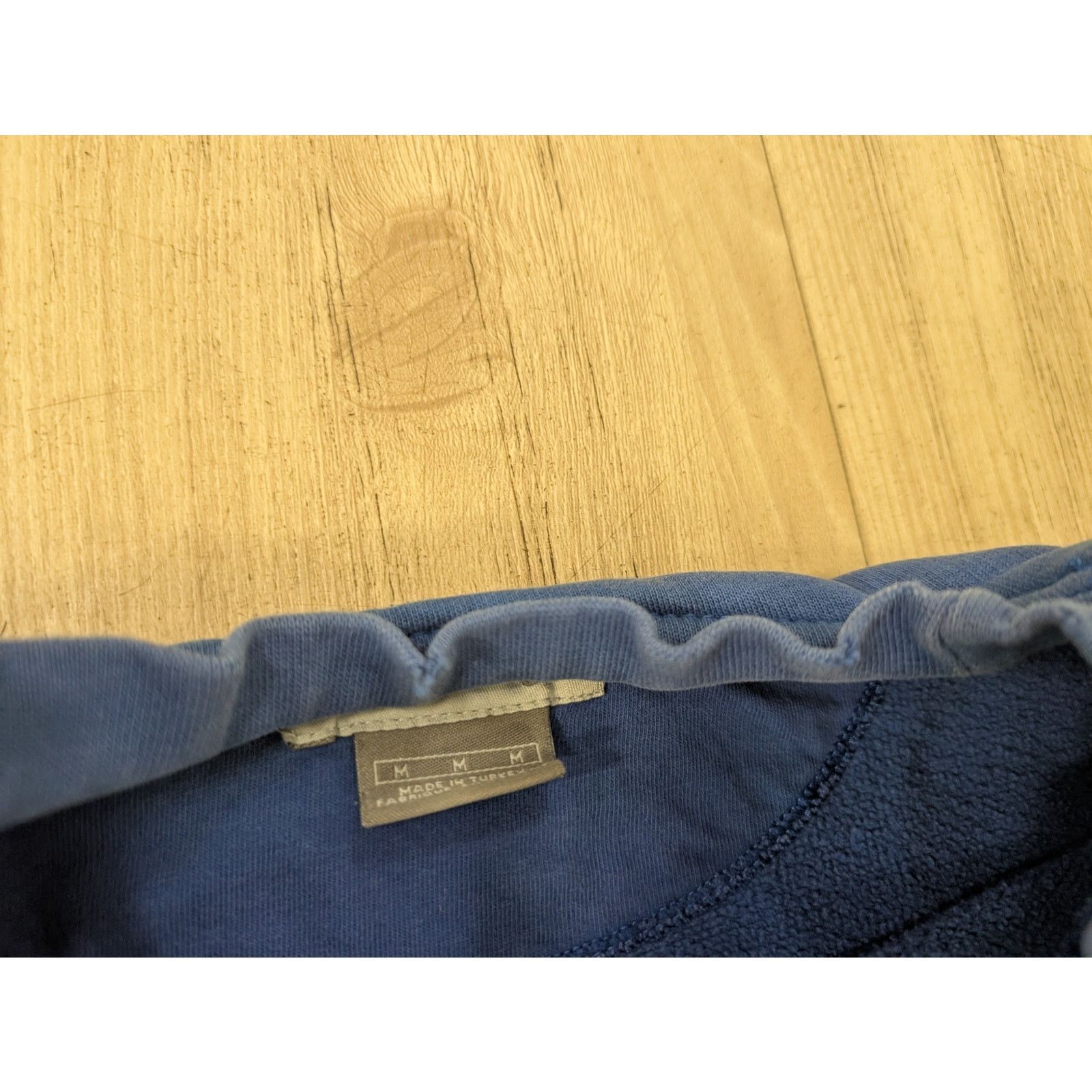 Nike Nike Mens Medium Y2K Blue Distressed Crewneck Size Medium. Size US M / EU 48-50 / 2 - 7 Thumbnail