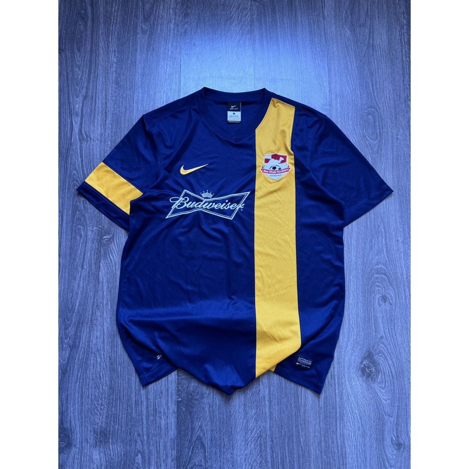 Nike Y2K Abu Dhabi Budweiser Blokecore Jersey Size US M / EU 48-50 / 2 - 1 Thumbnail