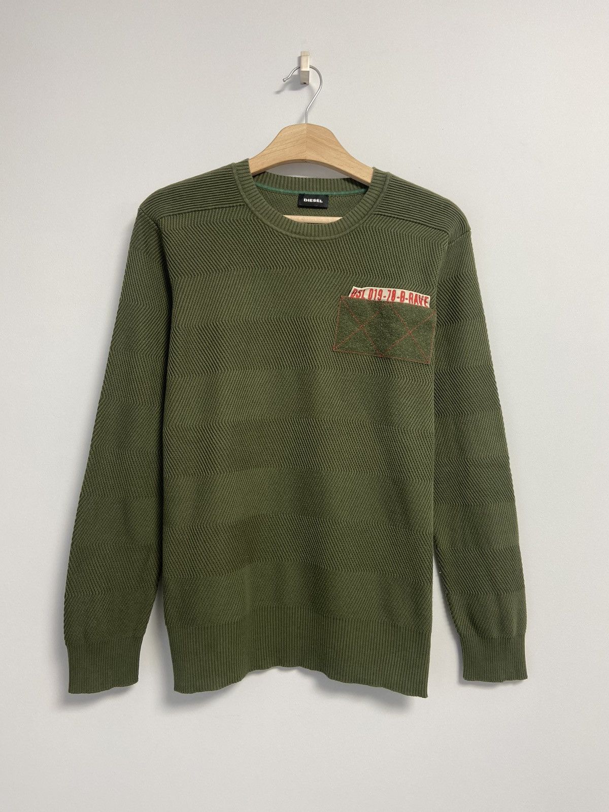 Diesel Diesel Vintage Sweatshirt Green Size US S / EU 44-46 / 1 - 1 Thumbnail