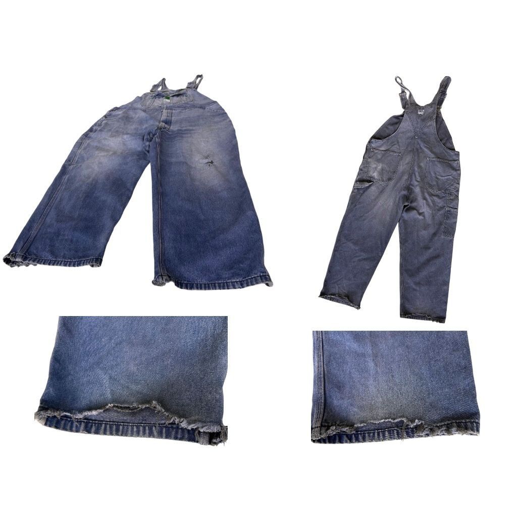Liberty VTG Liberty Overalls Unisex 46 x 62 Cotton Blue Denim Bibs Size US 44 / EU 60 - 10 Thumbnail