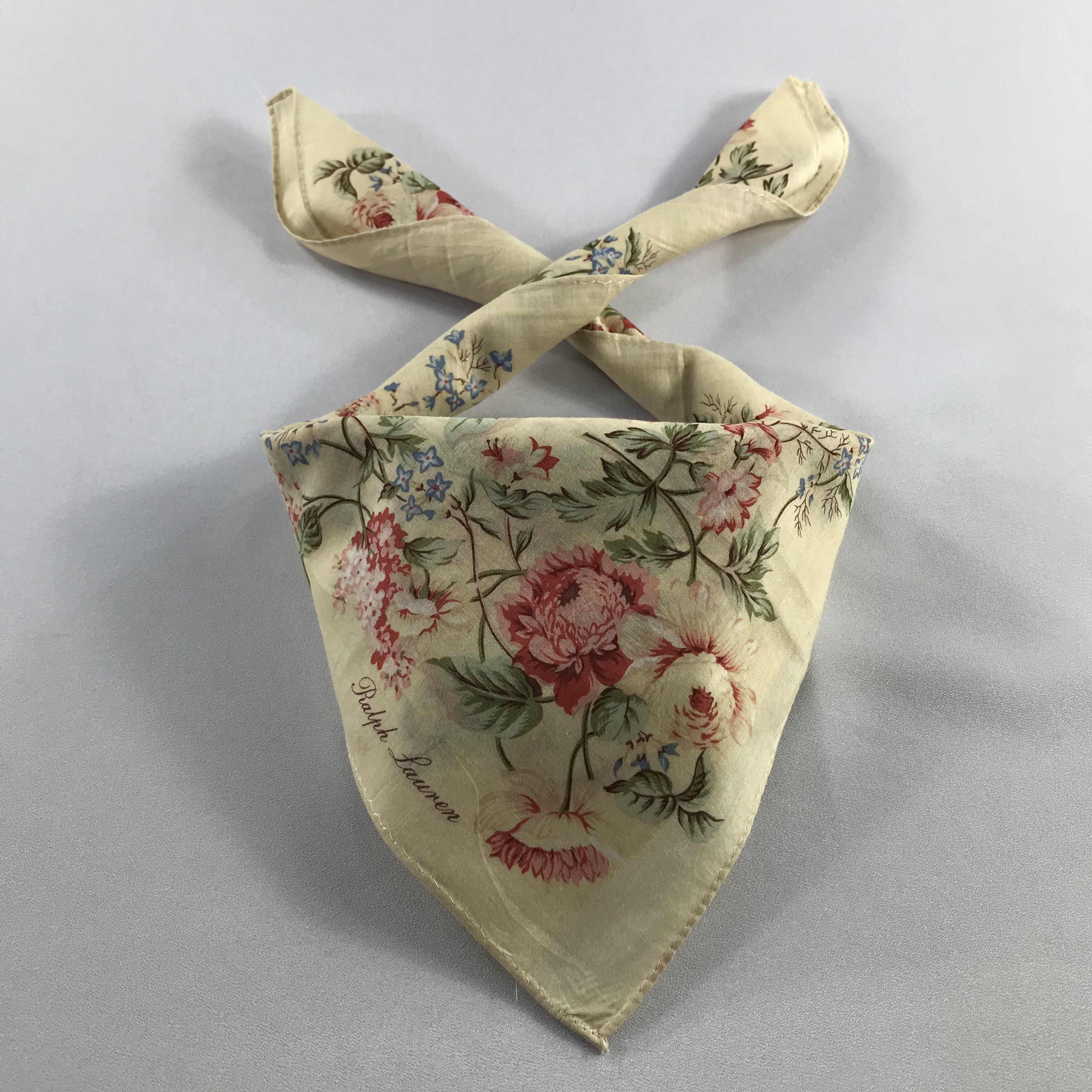 Ralph Lauren Ralph Lauren Floral Handkerchief / Bandana / Neckerchief Size ONE SIZE - 1 Thumbnail