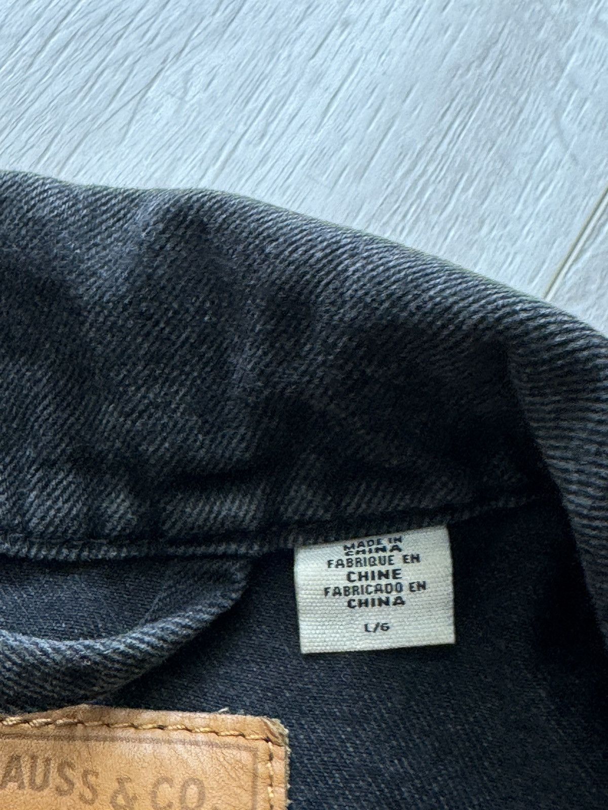 Levi's Levis Type 1 black denim trucker jacket Size US L / EU 52-54 / 3 - 6 Thumbnail