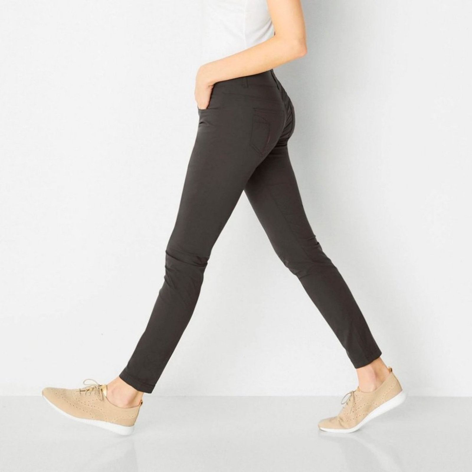 Other Anatomie Luisa 5-Pocket Skinny Pants Gray Size M 31x28 Size 31" - 3 Thumbnail