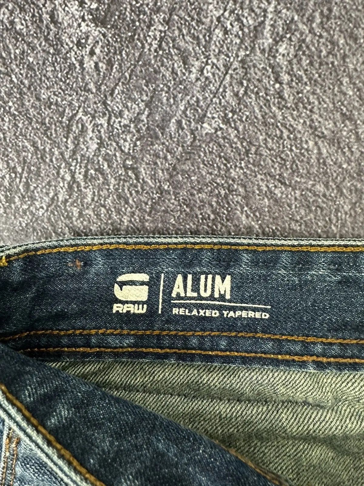 G-Star × Vintage Vintage G-Star Raw Y2K Faded Blue Denim Japanese Baggy Jeans Size US 34 / EU 50 - 6 Thumbnail