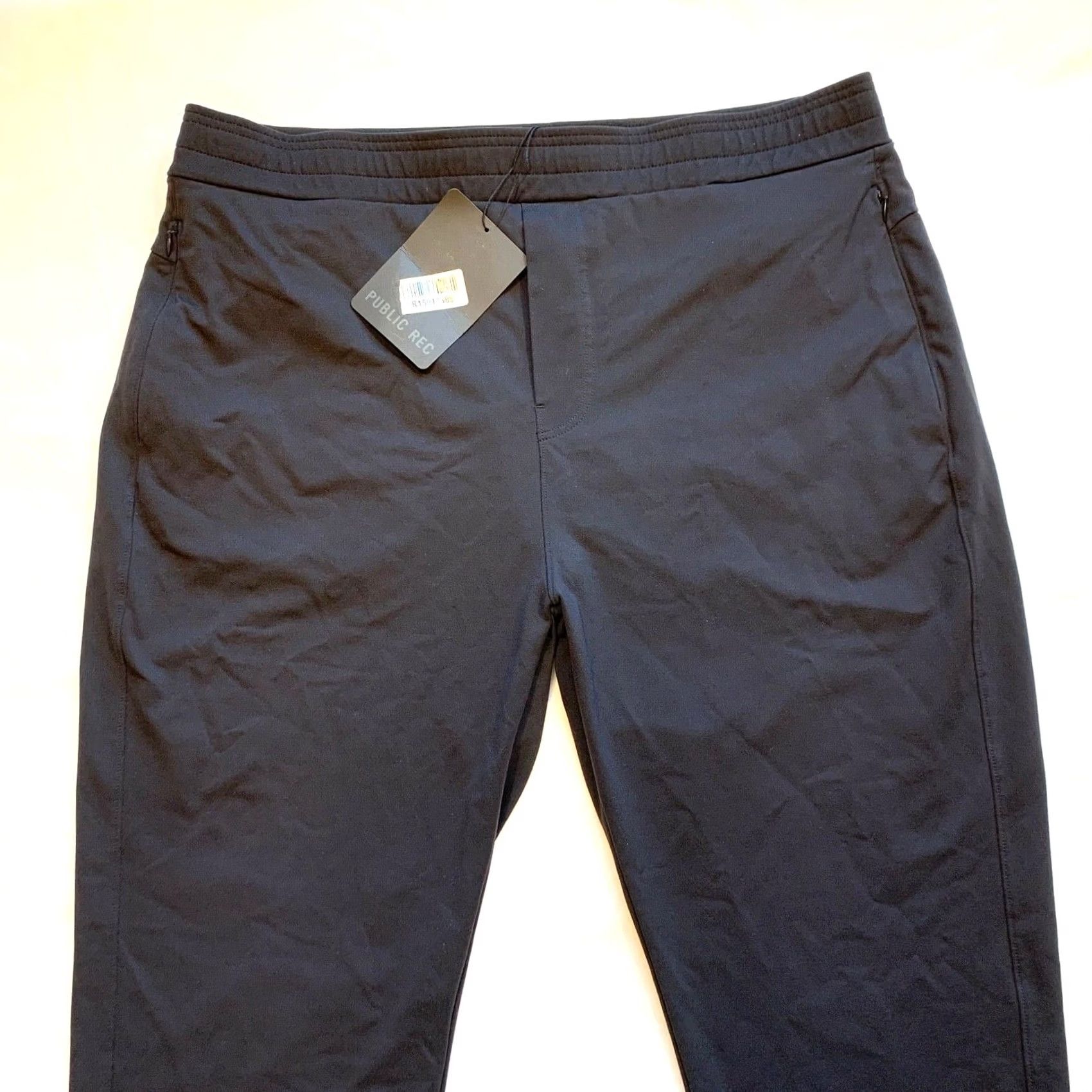 Vintage Public Rec All Day Every Day Pant Pants 42/30 Blue Nylon Stretch Elastic Waist Jogger Sweatpants Mens Regular Fitness Travel Office GYM Athleisure 90s Size US 42 / EU 58 - 3 Thumbnail