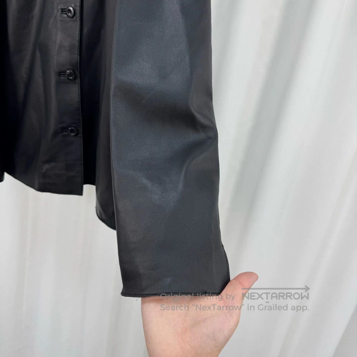 Balmain Balmain Black Printed Leather Outerwear. Size US M / EU 48-50 / 2 - 4 Thumbnail
