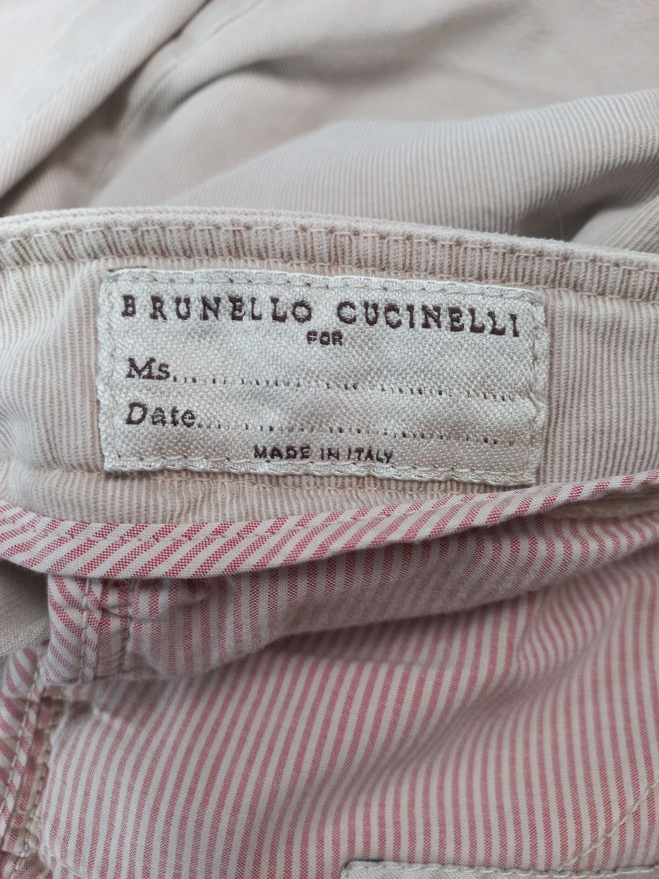 Brunello Cucinelli Rare Brunello Cucinelli Cotton Itali Pants Size 30" / US 8 / IT 44 - 6 Thumbnail