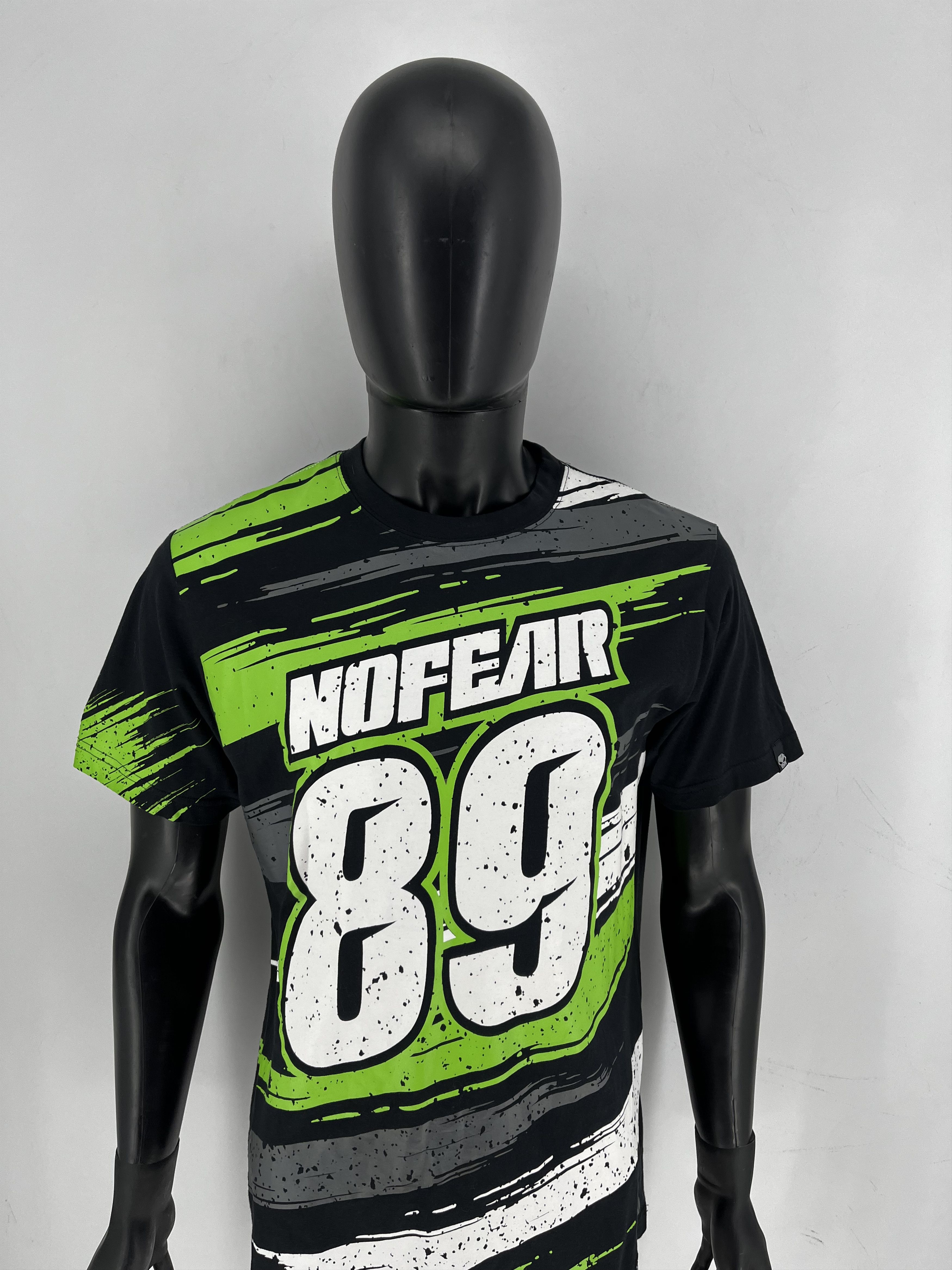 No Fear Y2k Vintage No Fear Overprint Fox Racing Monster Energy Tee Size US M / EU 48-50 / 2 - 5 Thumbnail