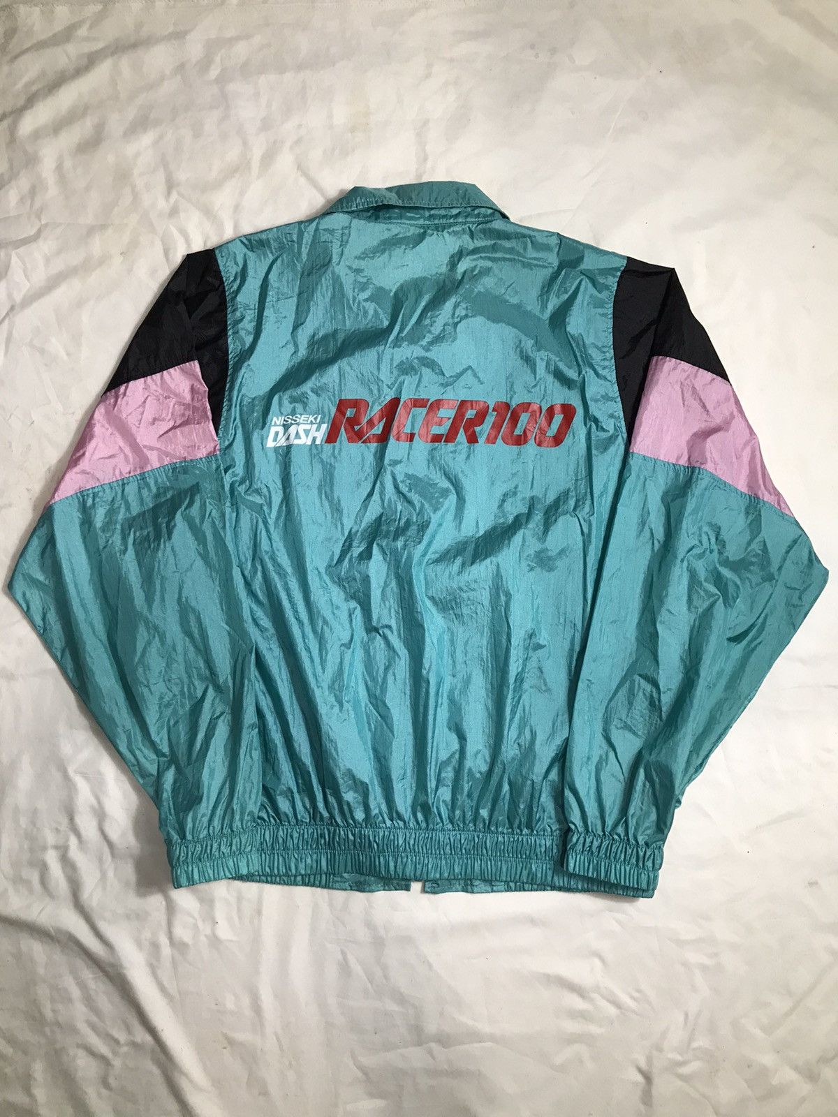 Vintage VINTAGE 80s NISEEKI RACING TEAM JACKET Size US L / EU 52-54 / 3 - 1 Thumbnail