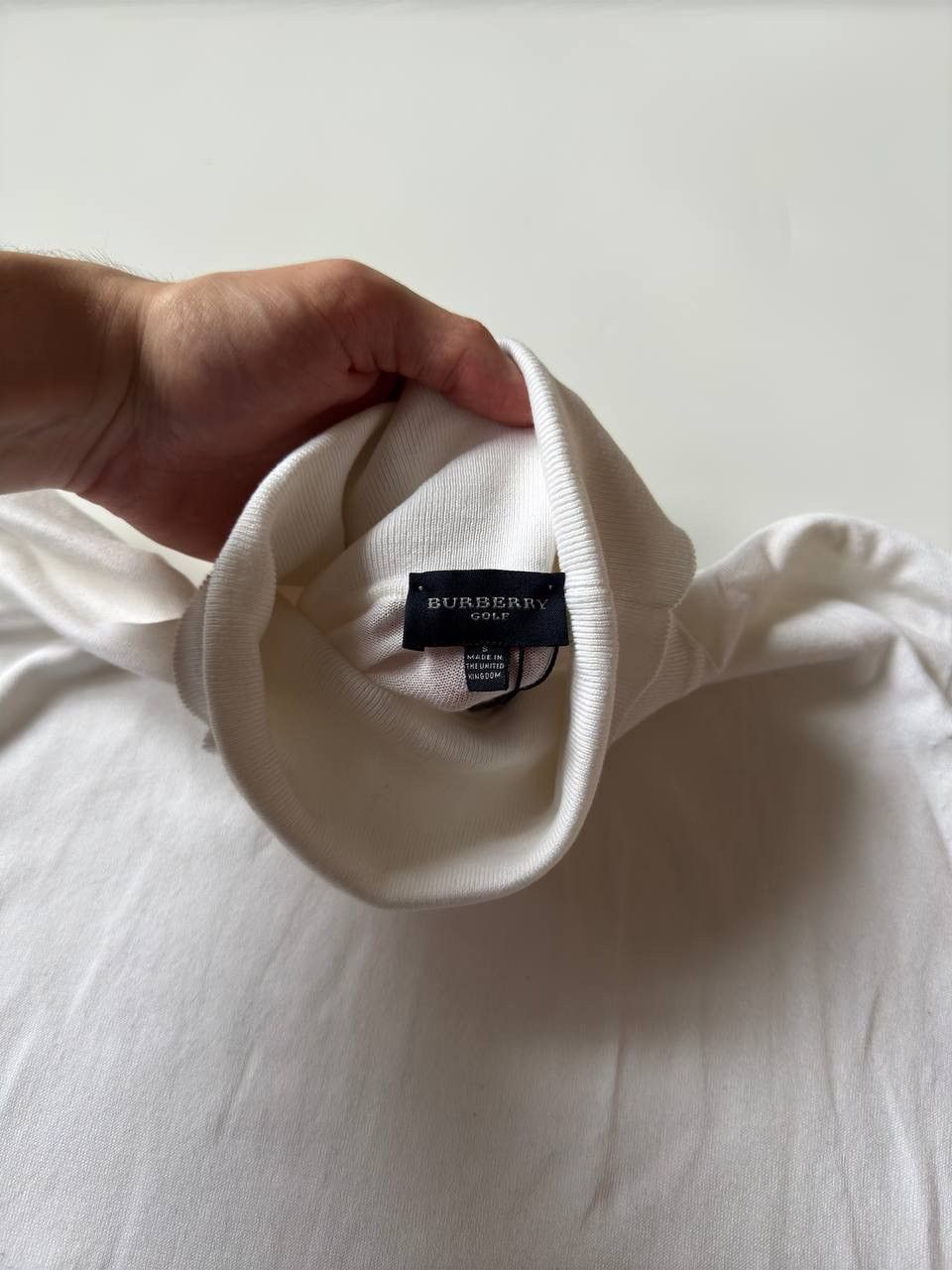Burberry Burberry white golf S longsleeve Size US S / EU 44-46 / 1 - 5 Thumbnail