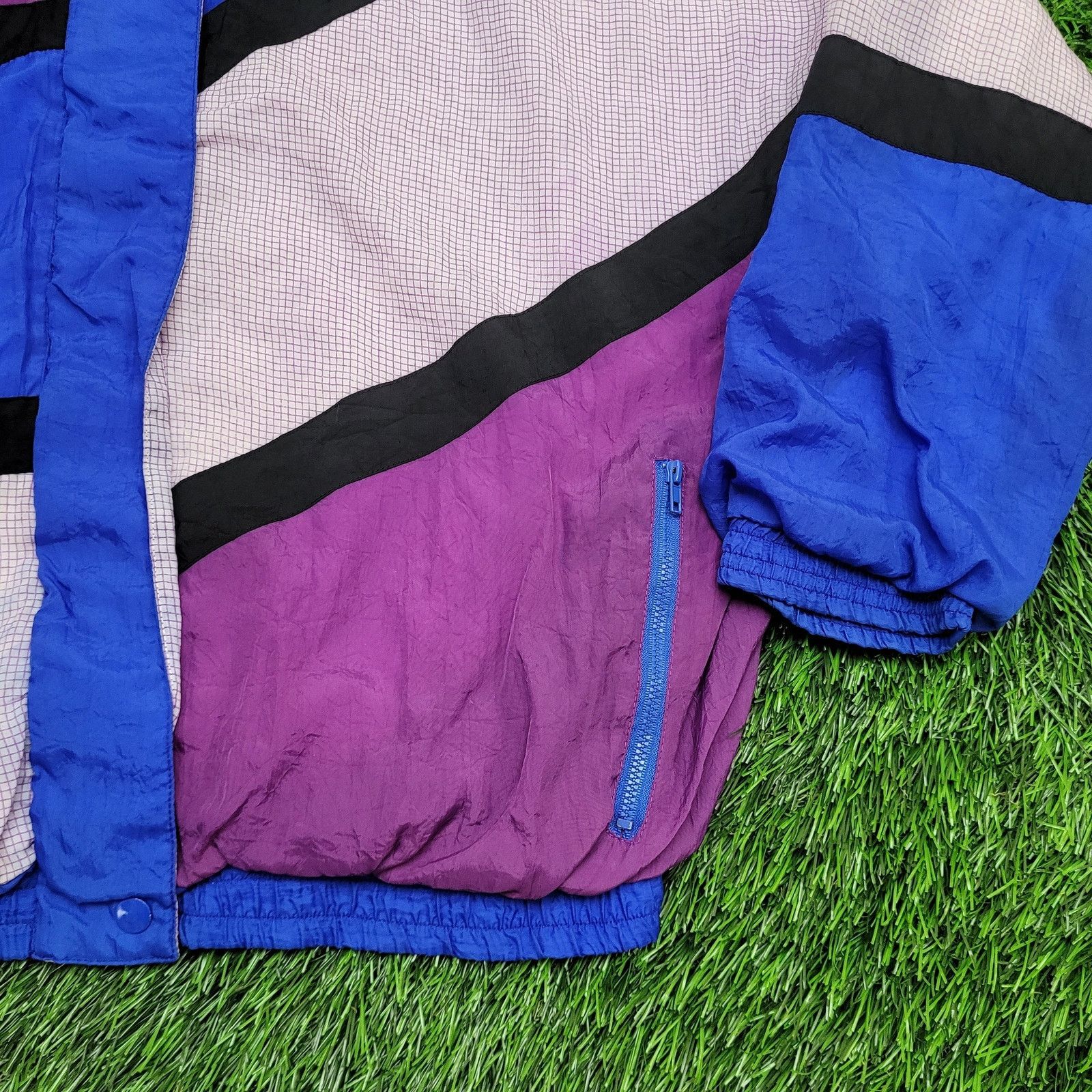 Dunlop Dunlop Windbreaker Jacket Womens Medium 23x24 Oversized Boxy Size M / US 6-8 / IT 42-44 - 11 Thumbnail