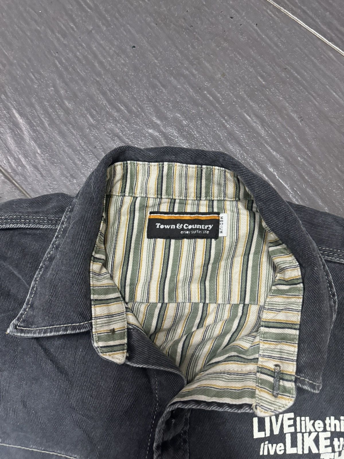 Japanese Brand T&C denim shirt Size US M / EU 48-50 / 2 - 3 Thumbnail