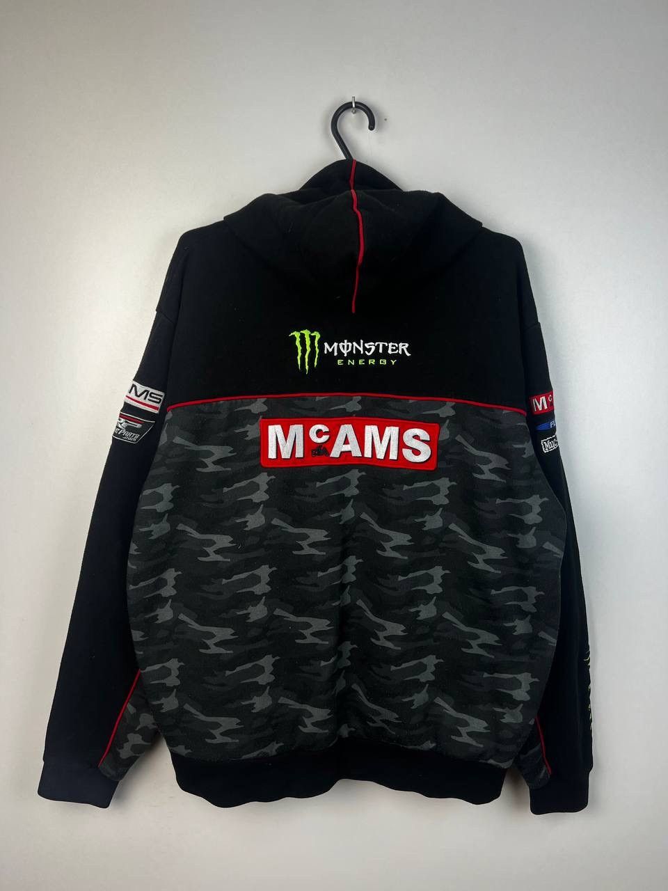 Vintage Monster Energy racing zip hoodie size L Size US L / EU 52-54 / 3 - 2 Thumbnail