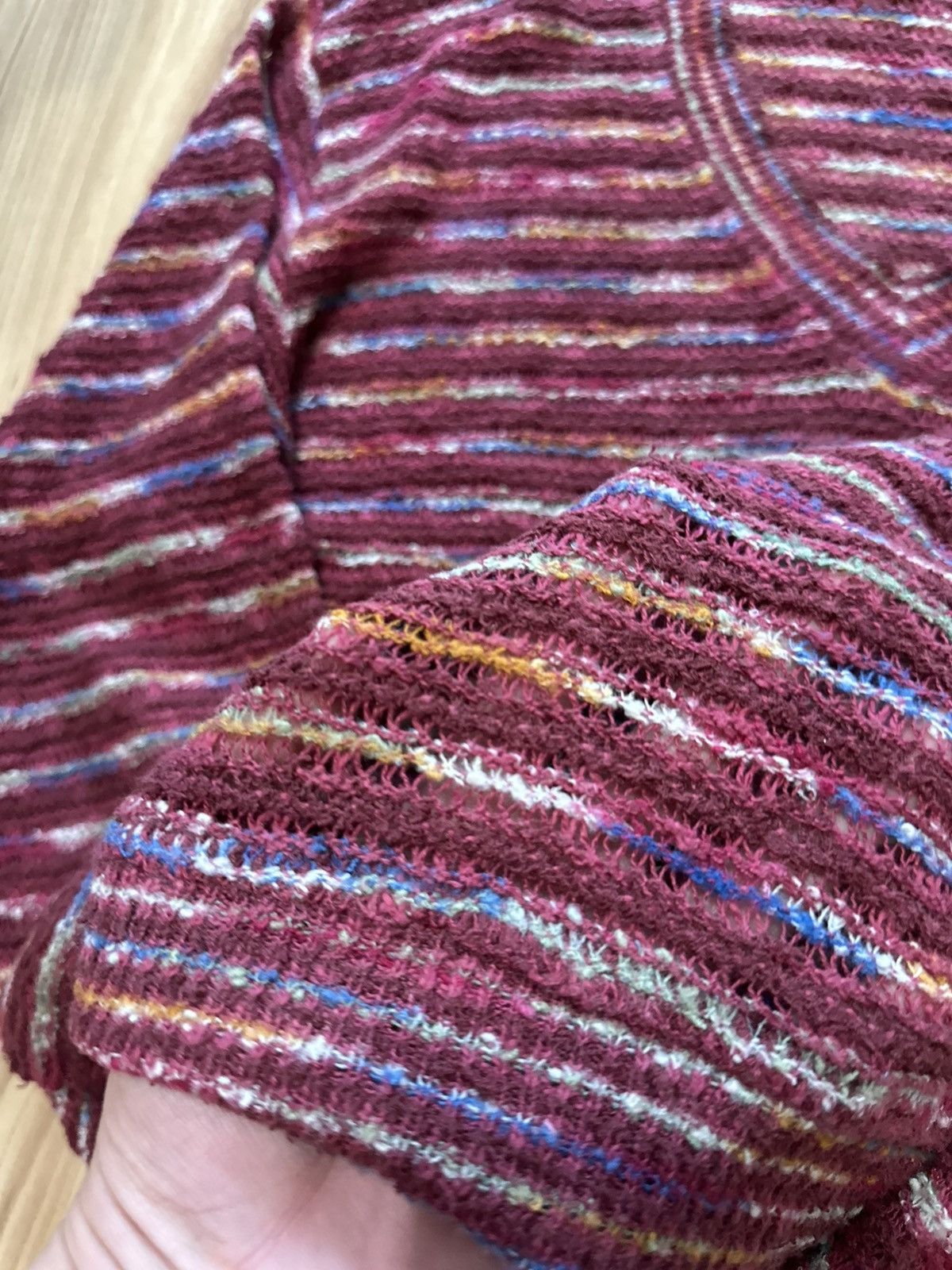 Missoni Rare vintage retro missoni ugly jumper crochet wool mohair Size M / US 6-8 / IT 42-44 - 5 Thumbnail