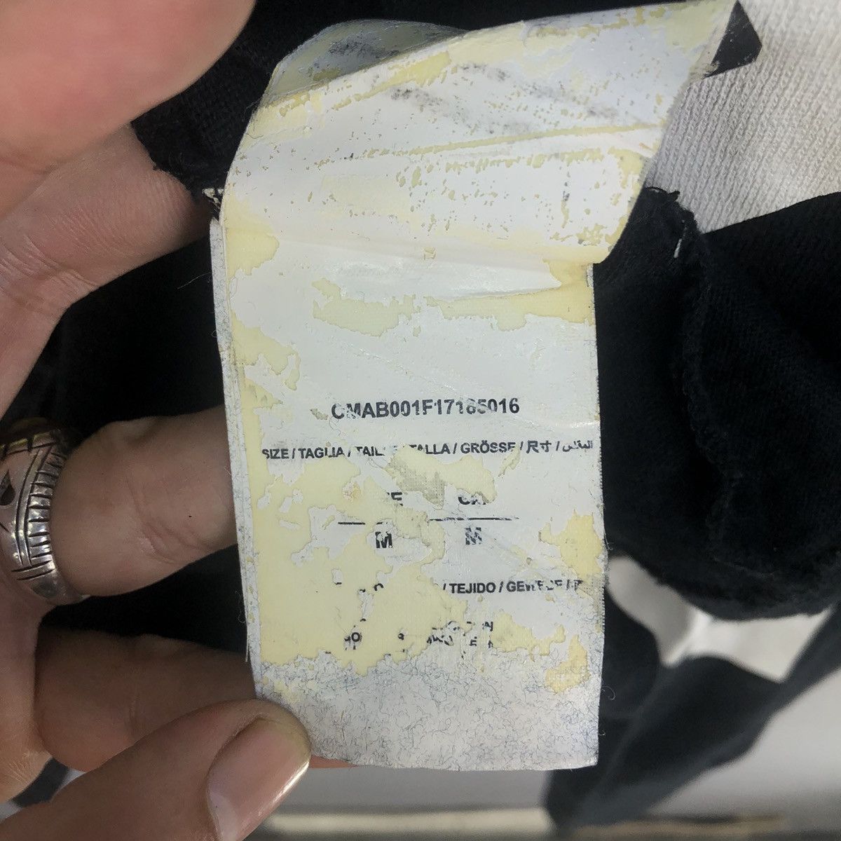 Off-White Off-White F/W 2017 “ Caravaggio Seeing Things “ Long Sleeve Size US S / EU 44-46 / 1 - 21 Thumbnail