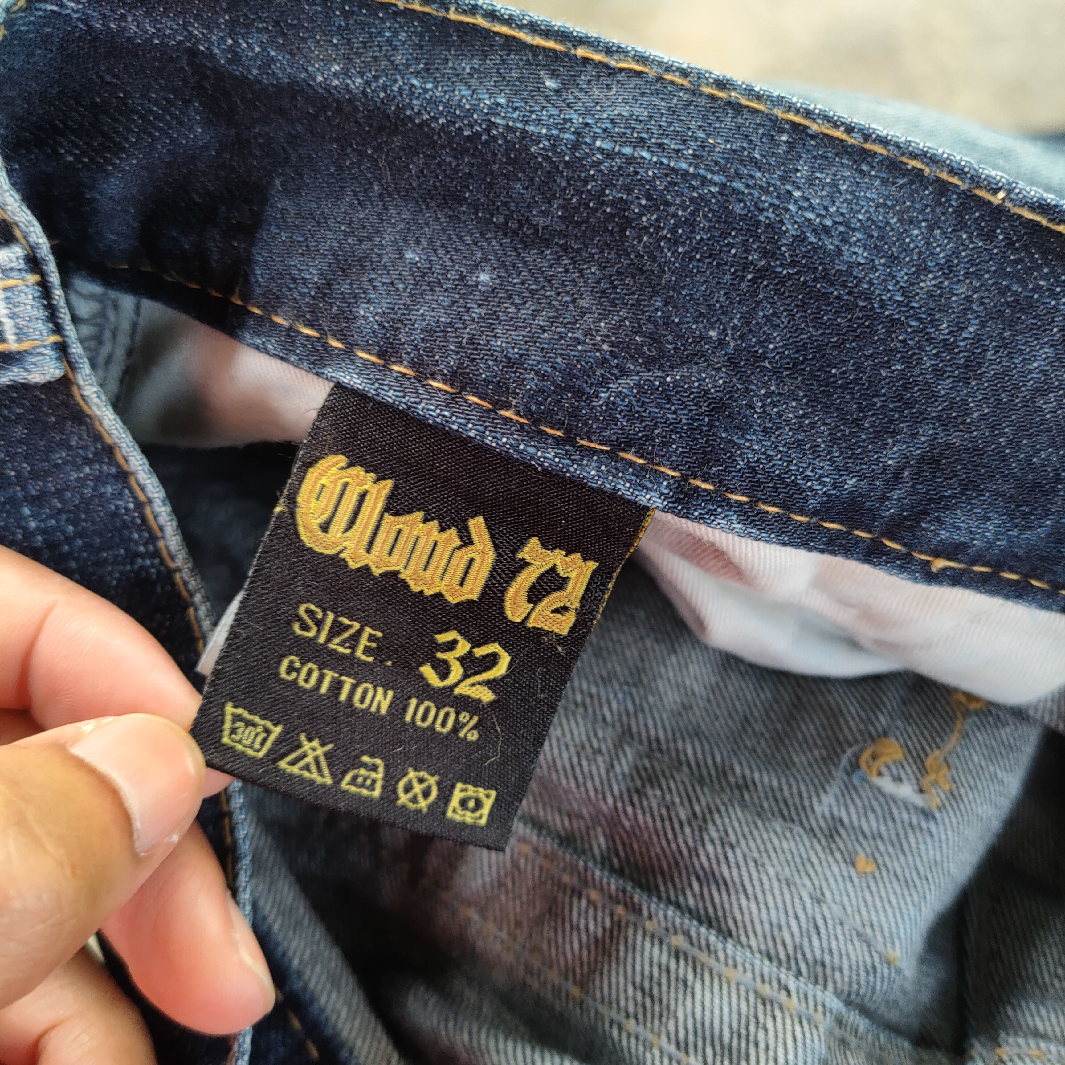 Japanese Brand VINTAGE JAPANESE FADED DISTRESSED JEAN PANTS Size US 34 / EU 50 - 12 Thumbnail