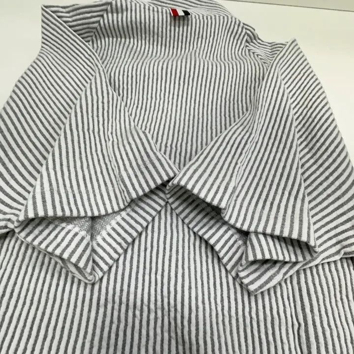 Thom Browne Thom Browne Short Sleeve Striped Polo Shirt -2507 Size US S / EU 44-46 / 1 - 6 Thumbnail