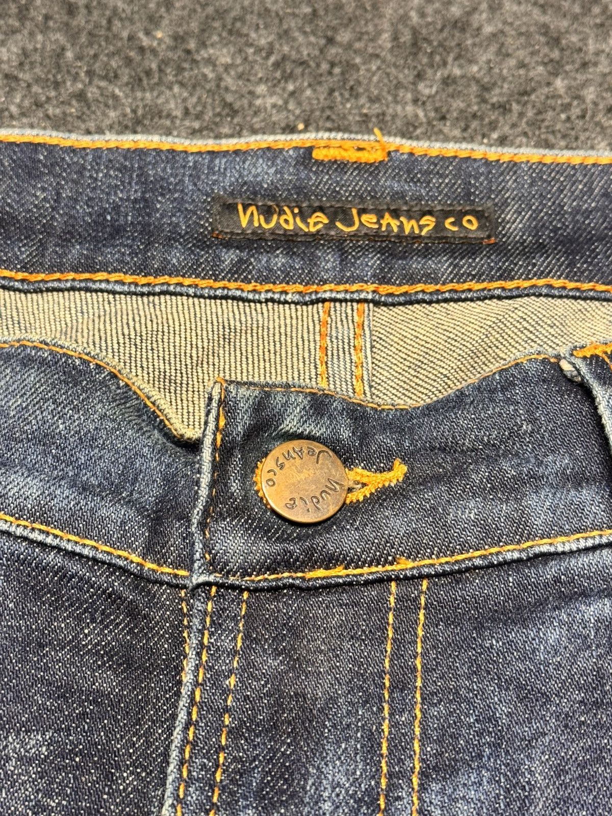 Nudie Jeans Nudie Jeans Co.-Grim Tim (Dry Organic) Made in Italy Size US 32 / EU 48 - 4 Thumbnail