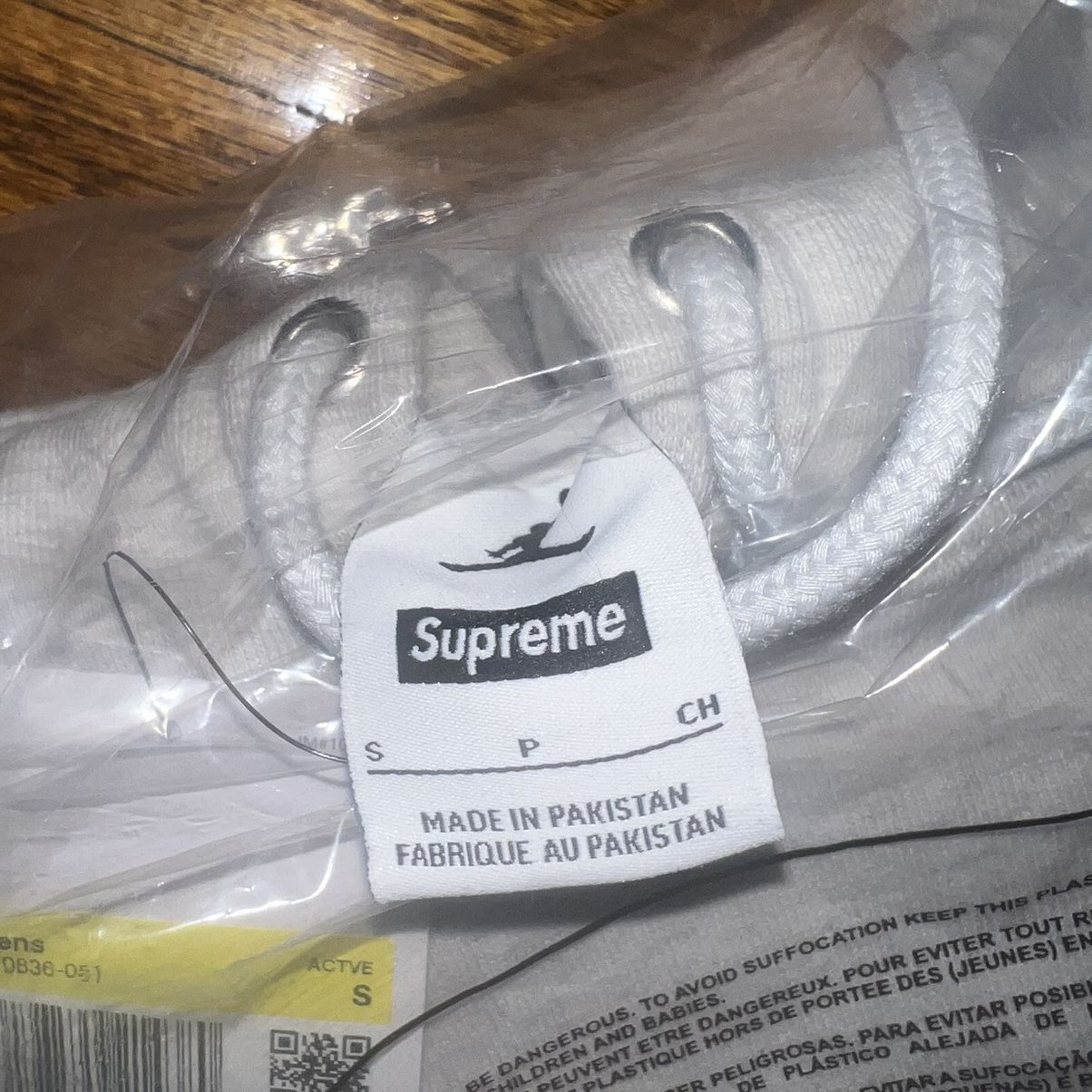 Jordan Brand × Nike × Supreme Supreme Jordan Hooded Sweatshirt Ash Grey Size: S Size US S / EU 44-46 / 1 - 5 Thumbnail