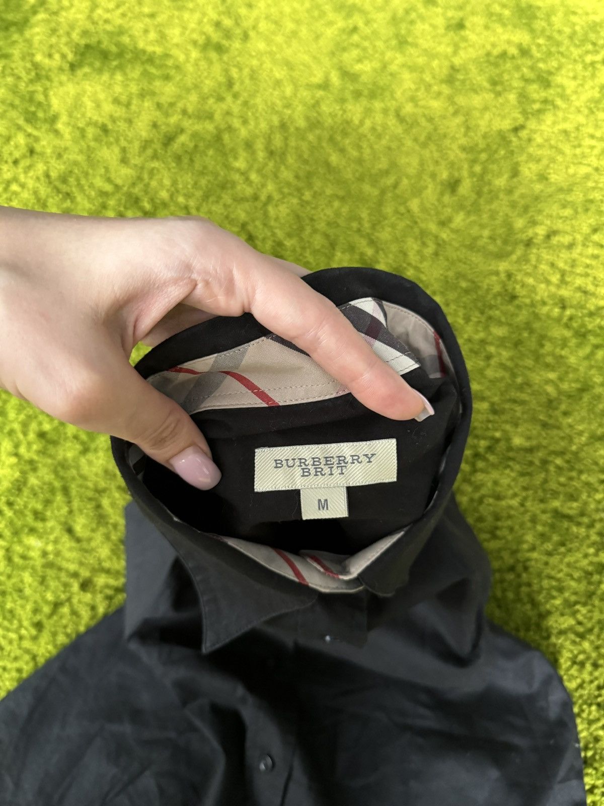 Burberry × Designer Burberry nova check blouse buttons up shirt Size M / US 6-8 / IT 42-44 - 2 Thumbnail