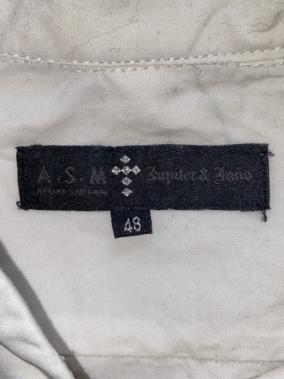 Mastermind Japan MASTEMIND A.S.M White Shirt Size US M / EU 48-50 / 2 - 6 Thumbnail