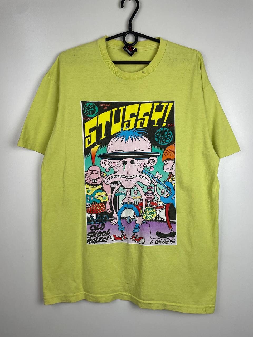 Stussy Stussy Peter Bagge 09 big print streetwear t-shirts size L Size US L / EU 52-54 / 3 - 1 Thumbnail