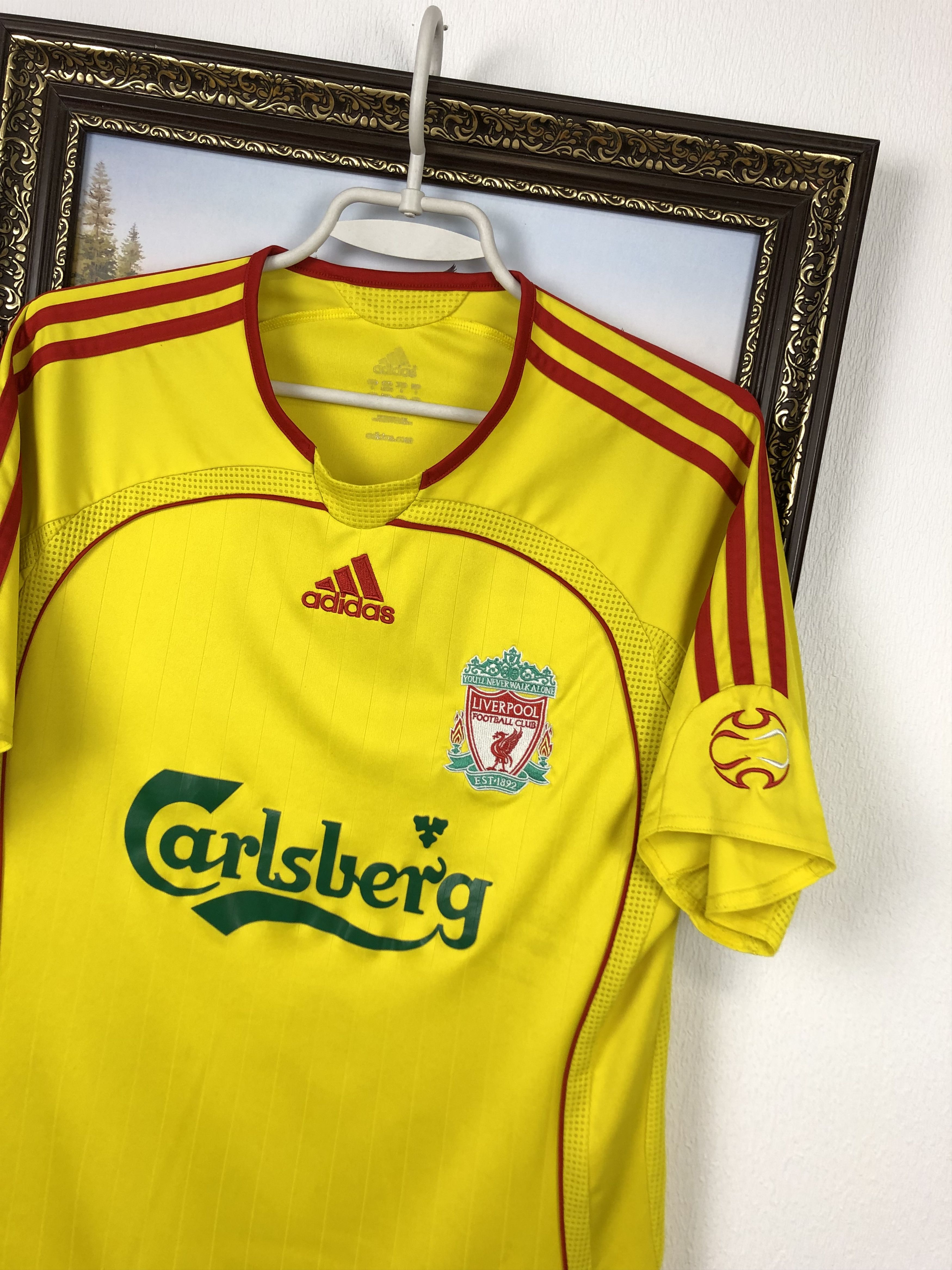 Adidas Liverpool Away football shirt 2006 Soccer Adidas Jersey Rare Size US S / EU 44-46 / 1 - 4 Thumbnail
