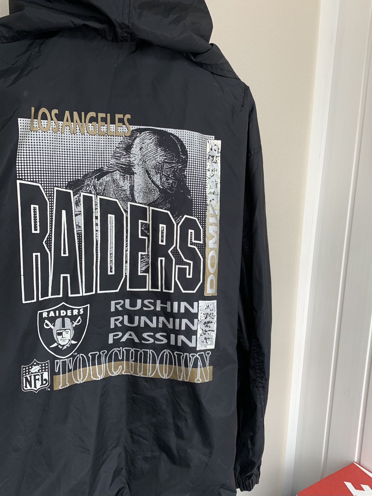 NFL Campri LOS ANGELES RAIDERS 1991 Vintage Jacket Size L Size US L / EU 52-54 / 3 - 6 Thumbnail