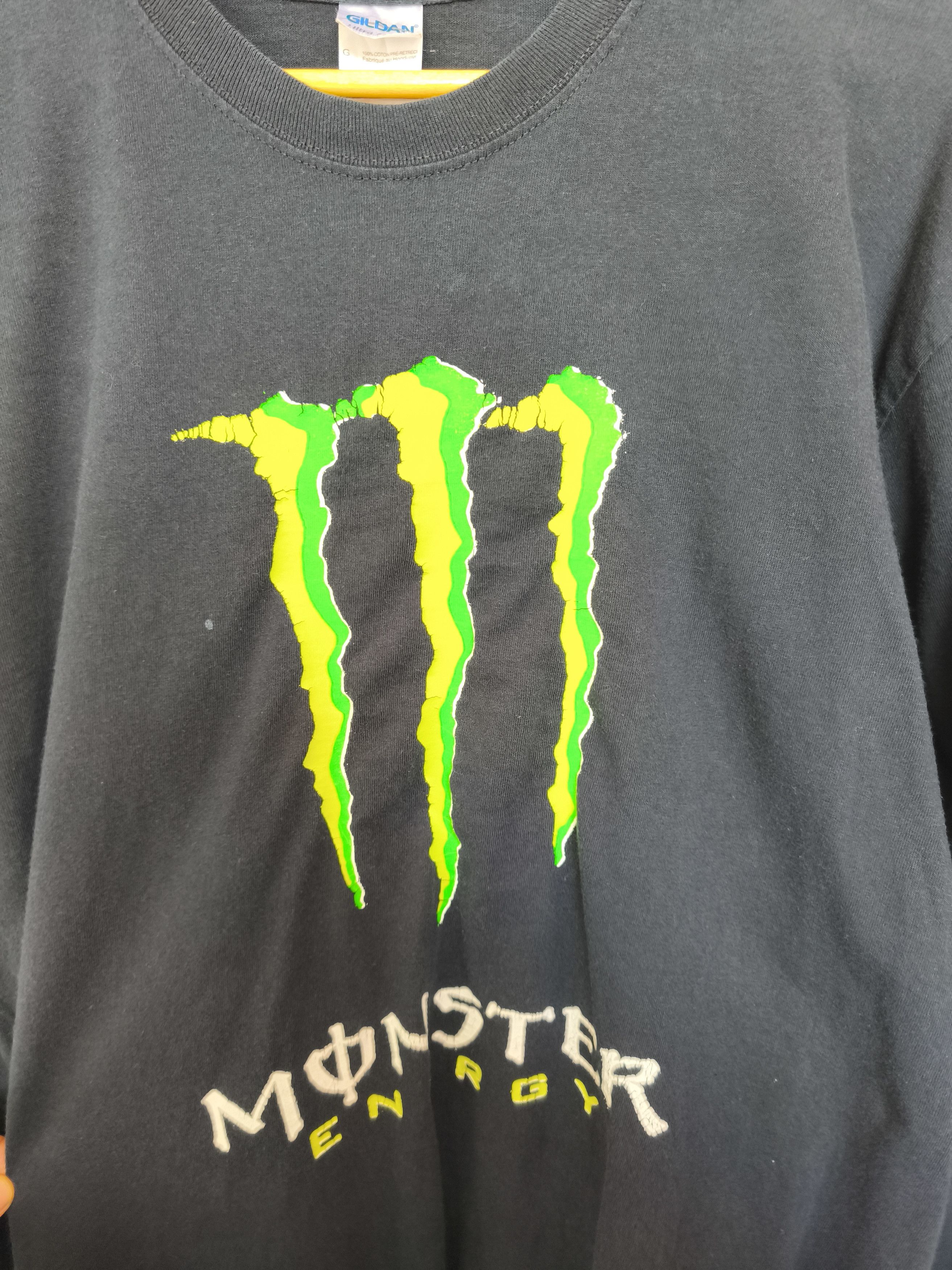 Vintage 🔥 Vintage y2k Monster Energy t shirt long sleeve FTP Size US L / EU 52-54 / 3 - 2 Thumbnail