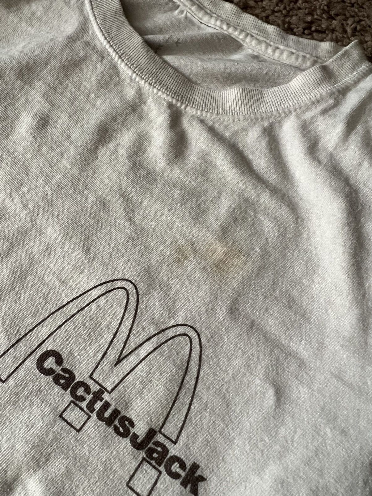 Travis Scott Travis Scott Cactus Jack x McDonalds Tee Size US M / EU 48-50 / 2 - 4 Thumbnail
