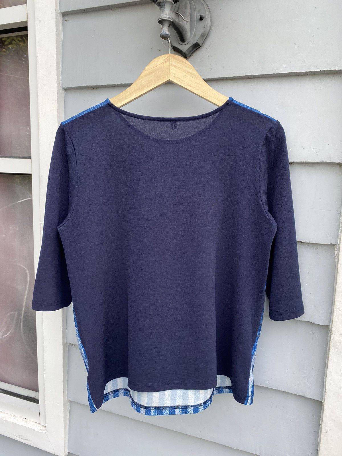 Japanese Brand Silver King Denim Pocket Print Art Longsleeve Japanese Size L / US 10 / IT 46 - 9 Thumbnail