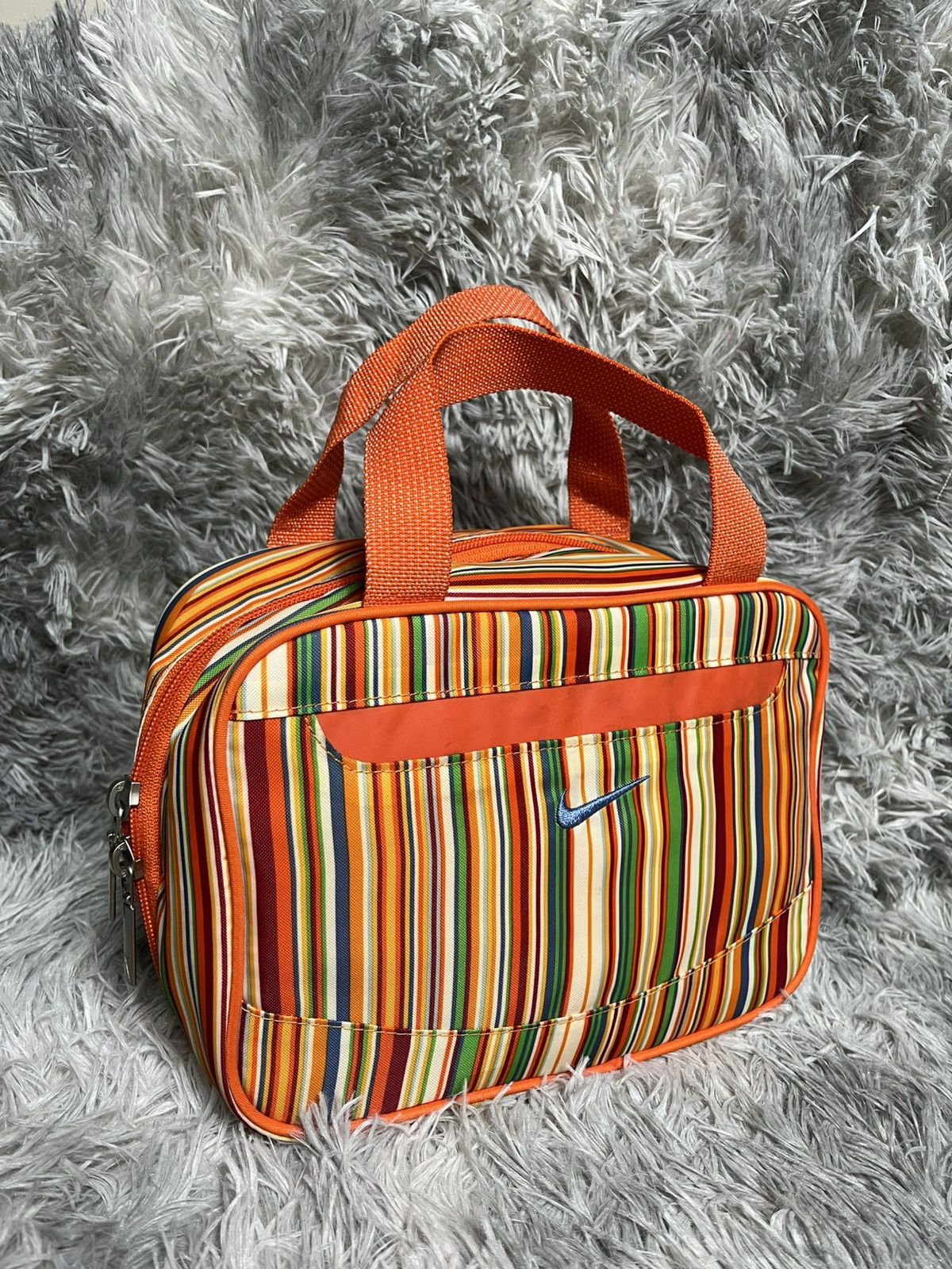 Nike Nike multi-colored striped tote bag,artist collection Size ONE SIZE - 1 Thumbnail