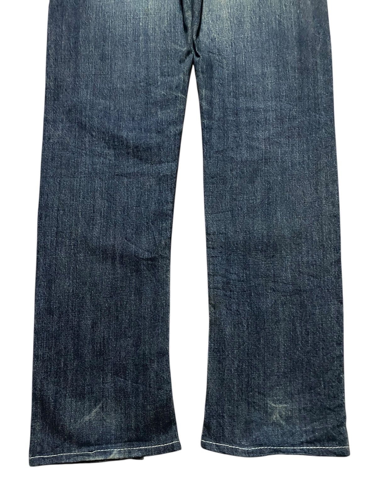 Visvim Japanese Brand Rodeo Crown Mud Wash Straight Fit Jeans Size US 32 / EU 48 - 6 Thumbnail