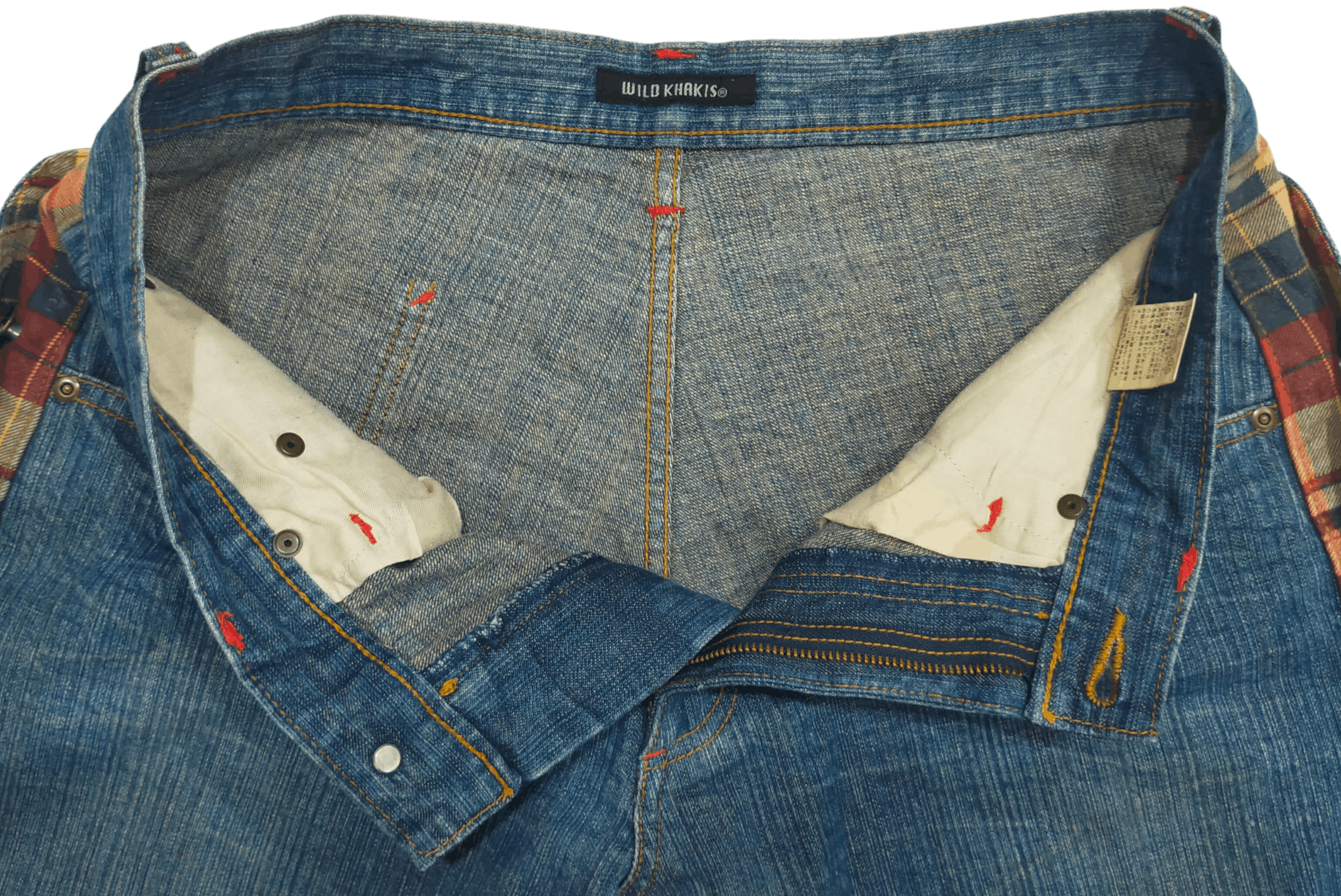 Japanese Brand × Vintage 🔥VINTAGE WILD KHAKIS DOUBLE HIPS JEANS Size US 34 / EU 50 - 7 Thumbnail