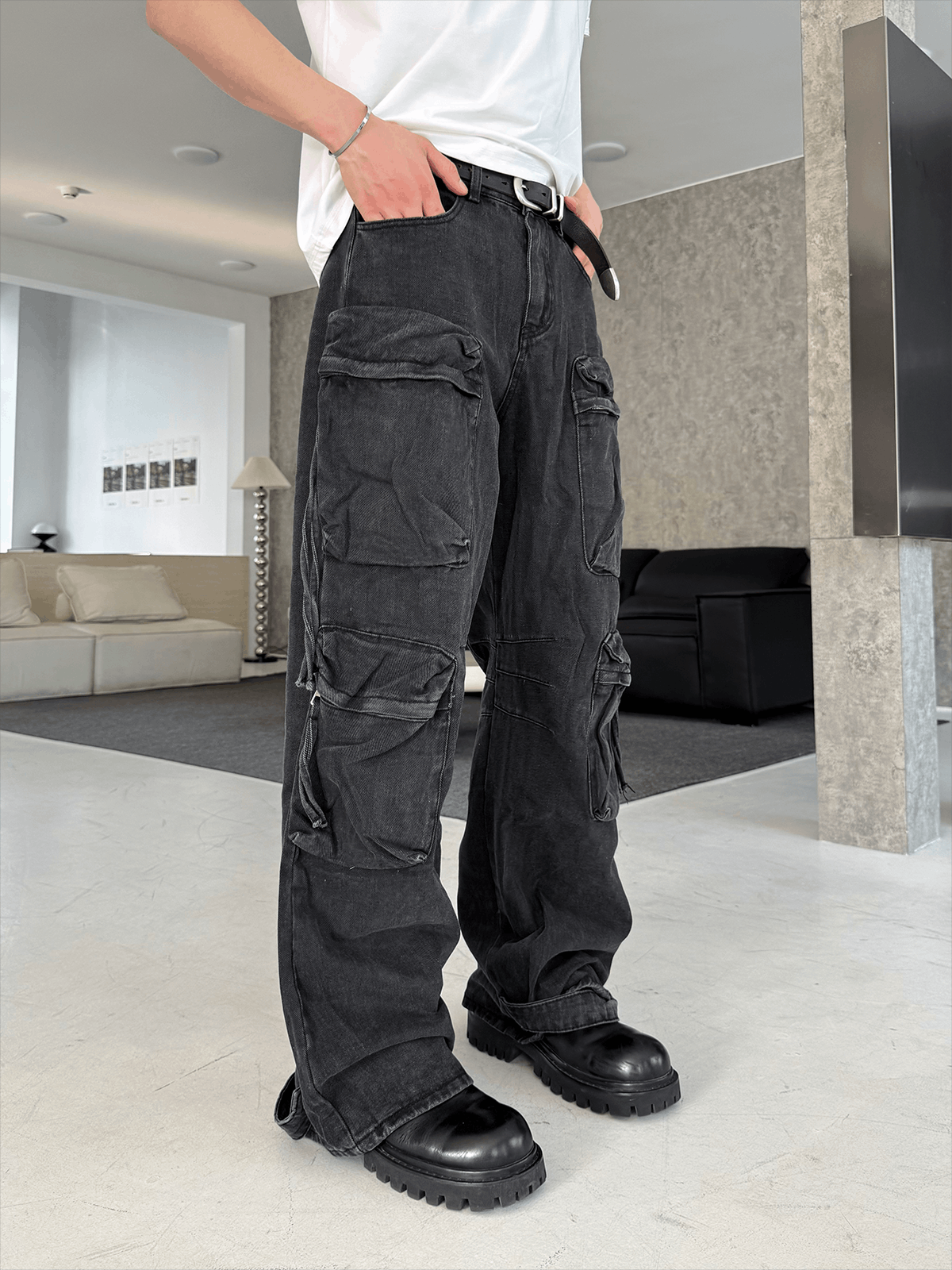 Multi Pocket Cargo Pants