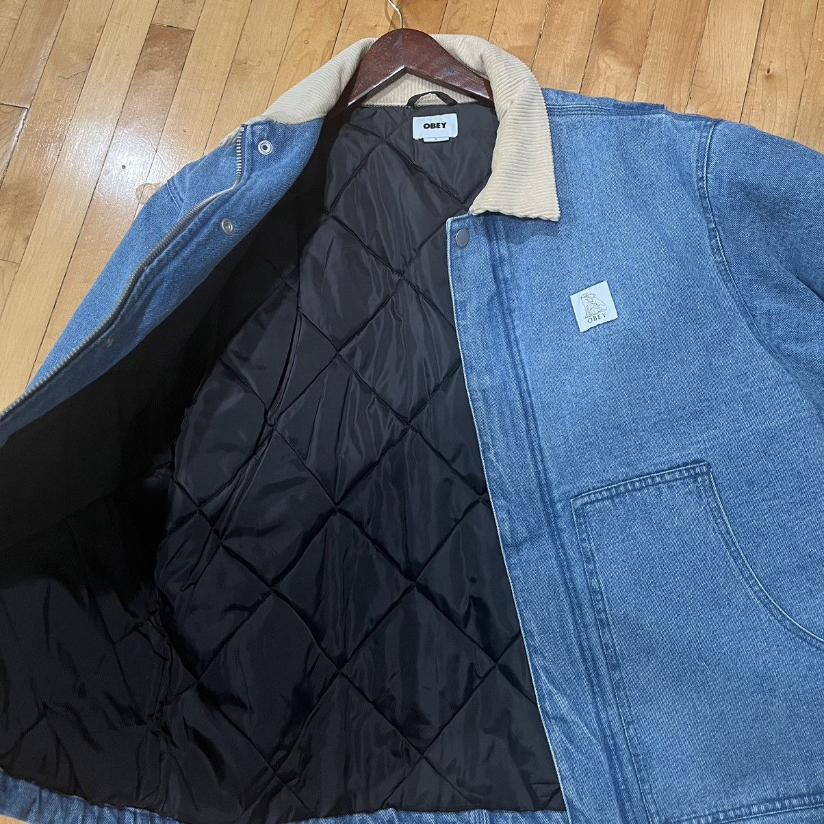 Obey Obey Denim Work Around Full Zip Lined Jacket Corduroy | M Size US M / EU 48-50 / 2 - 6 Thumbnail