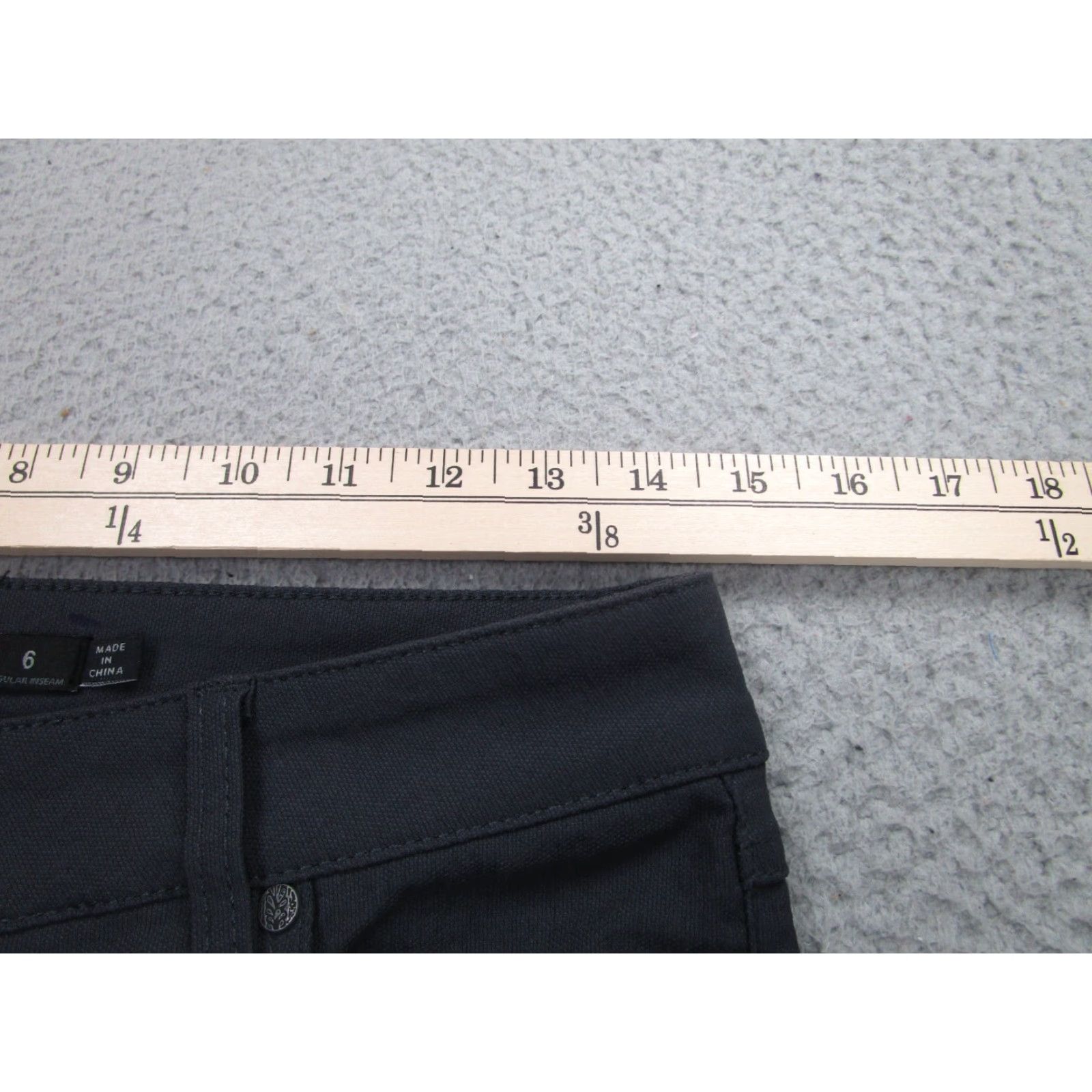 Prana Prana Pants Womens 6 Gray Brenna Skinny Stretch Camp Hike Outdoor w4118rg15 Size 28" / US 6 / IT 42 - 4 Thumbnail