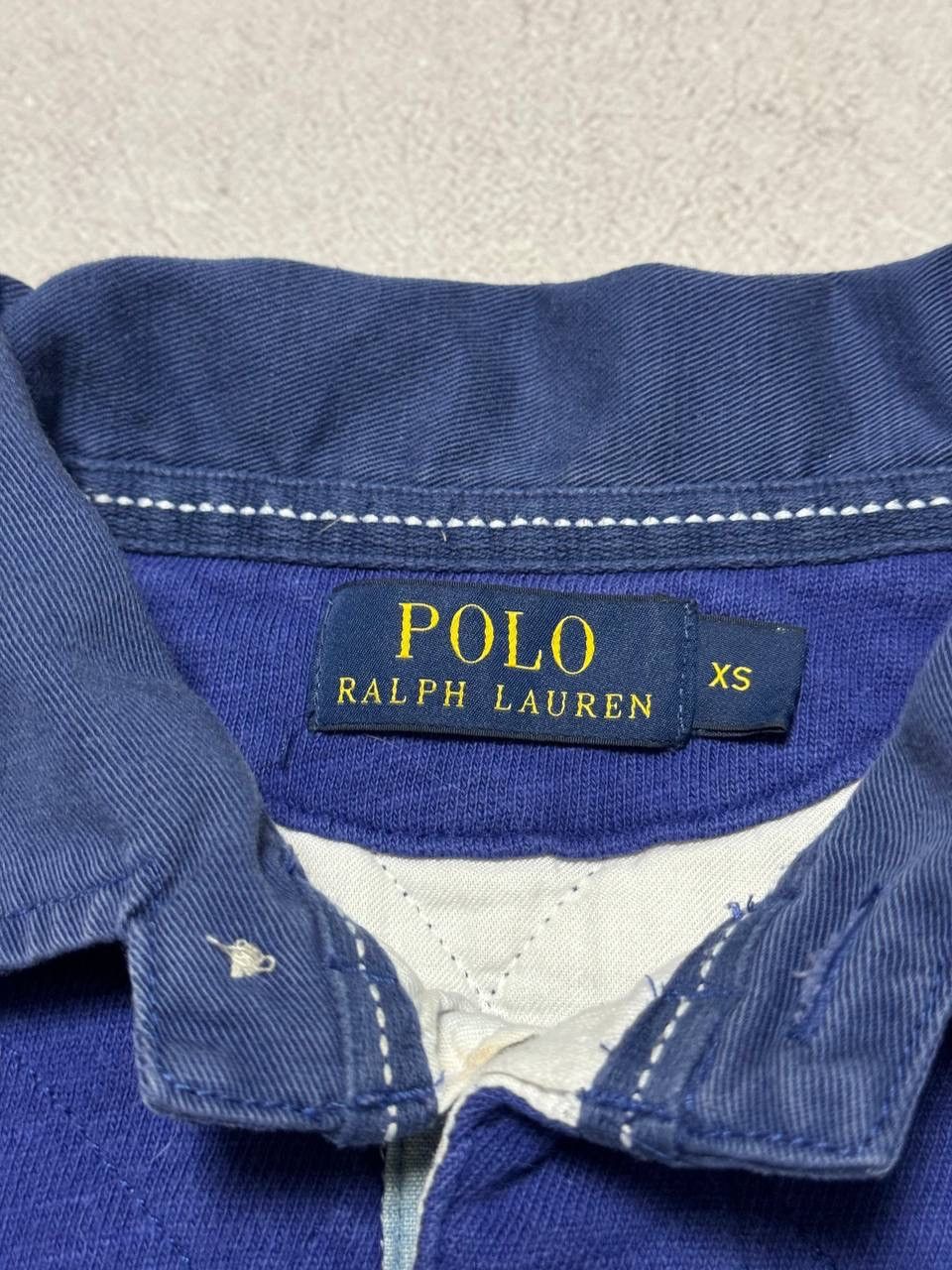 Polo Ralph Lauren × Vintage Vintage Polo Ralph Lauren Rugby Striped Big Logo Y2K 90s Size US XS / EU 42 / 0 - 6 Thumbnail