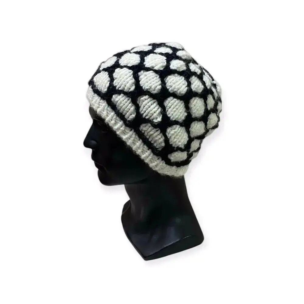 Japanese Brand Rare Design Japanese Brand Beanie Hat Size ONE SIZE - 1 Thumbnail